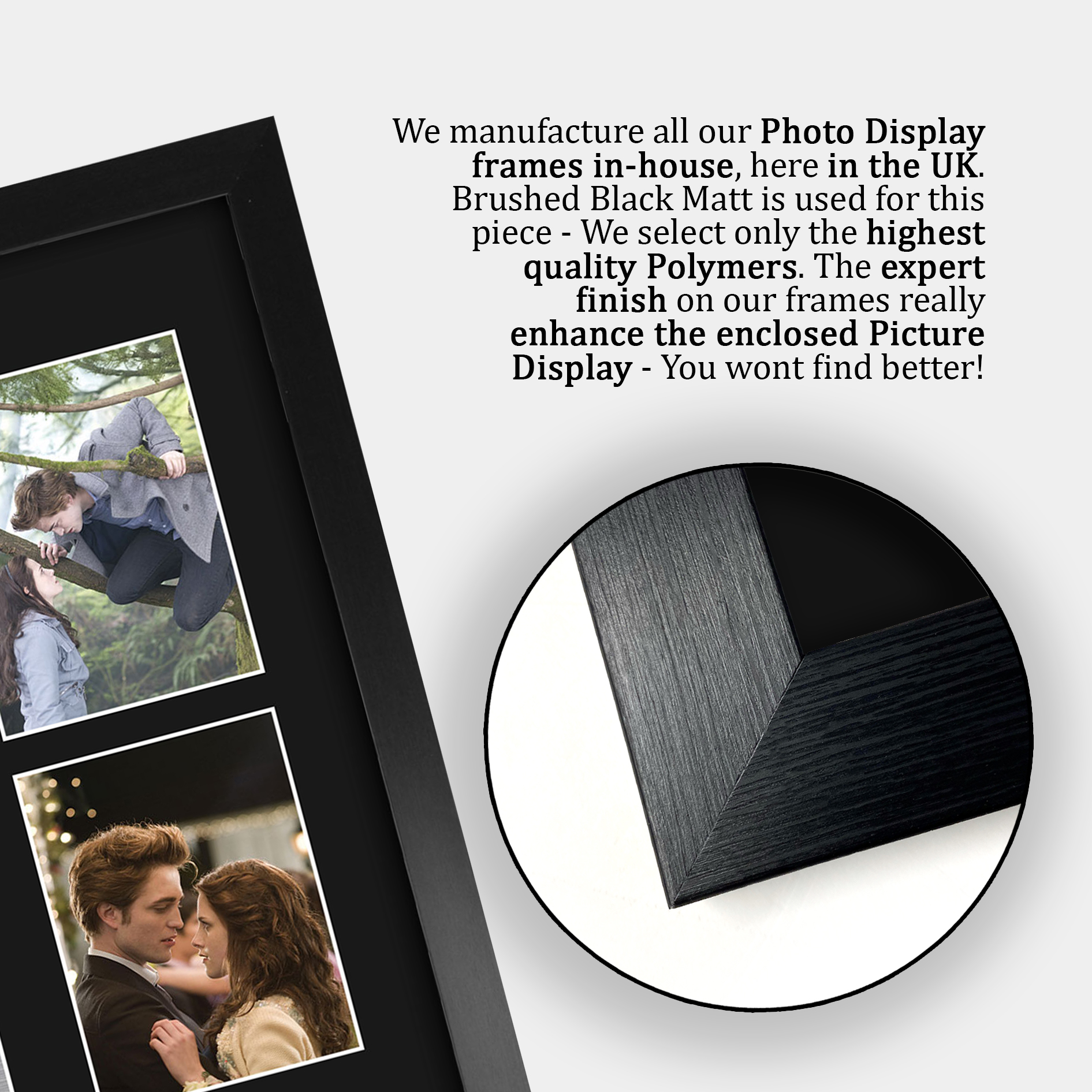 Twilight Ideal Gift Printed Framed Autograph Picture to Movie Memorabilia Fans - Imagen 77 de 85