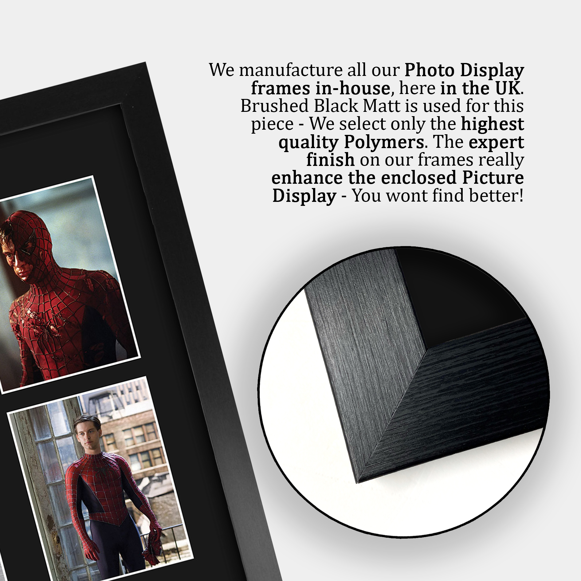 Tobey Maguire Spider-man Gift Idea Framed Autograph Picture Print to Movie Fans - Picture 15 of 24
