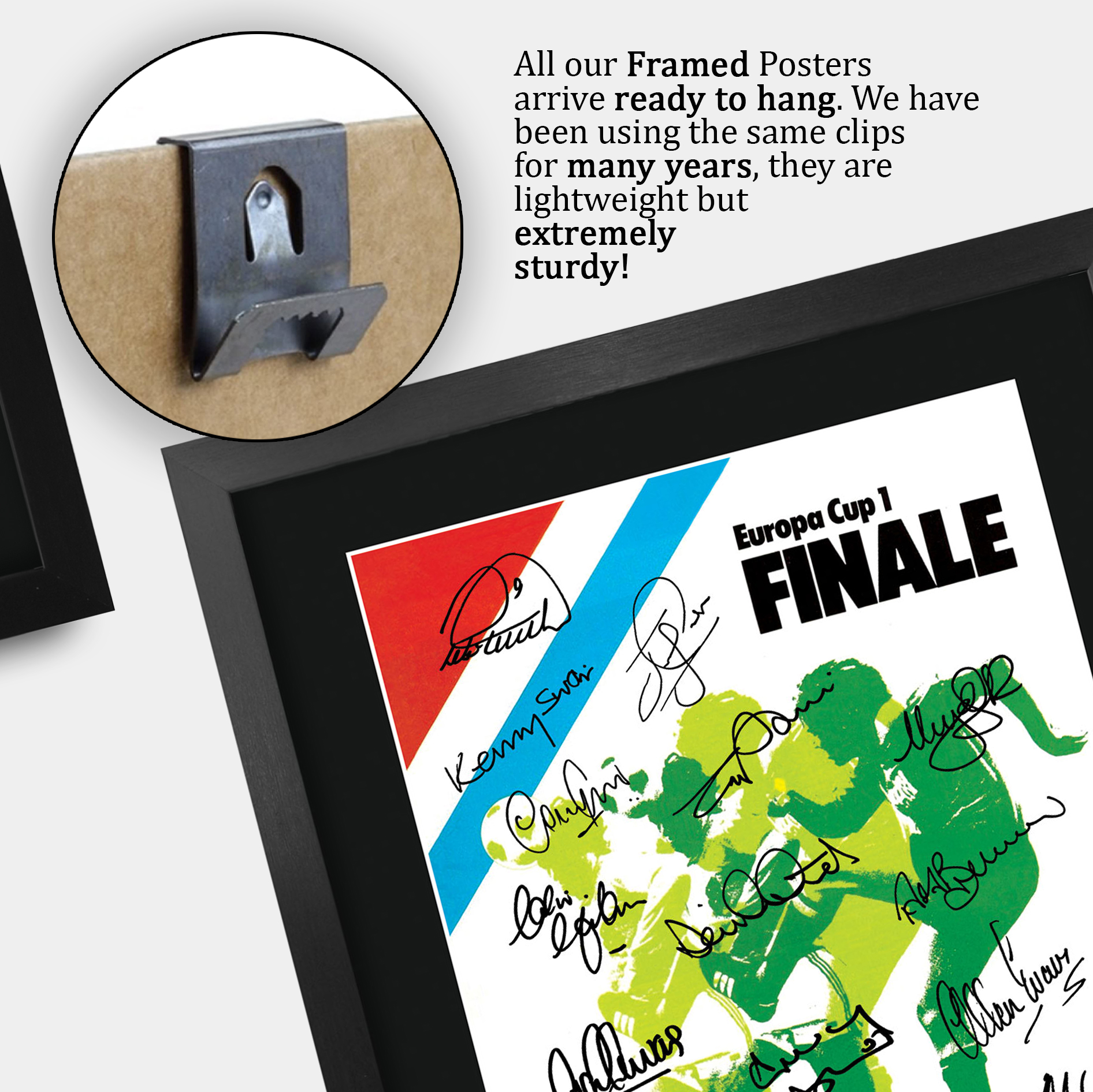 Aston Villa 1982 Europapokalsieger gedrucktes Autogrammfoto ein Fußballfan - Bild 6 von 33