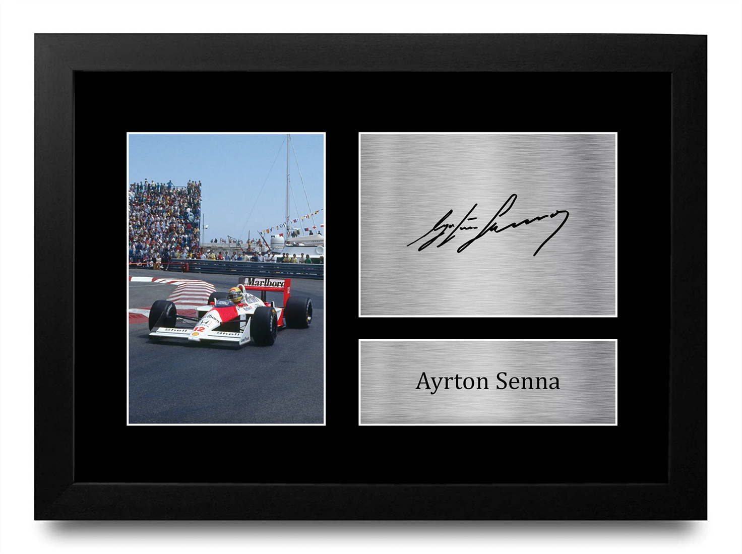 Ayrton Senna Formula 1 Gift Idea Signed A4 Photo Prints for Fans of F1 Formula 1 - Picture 2 of 17