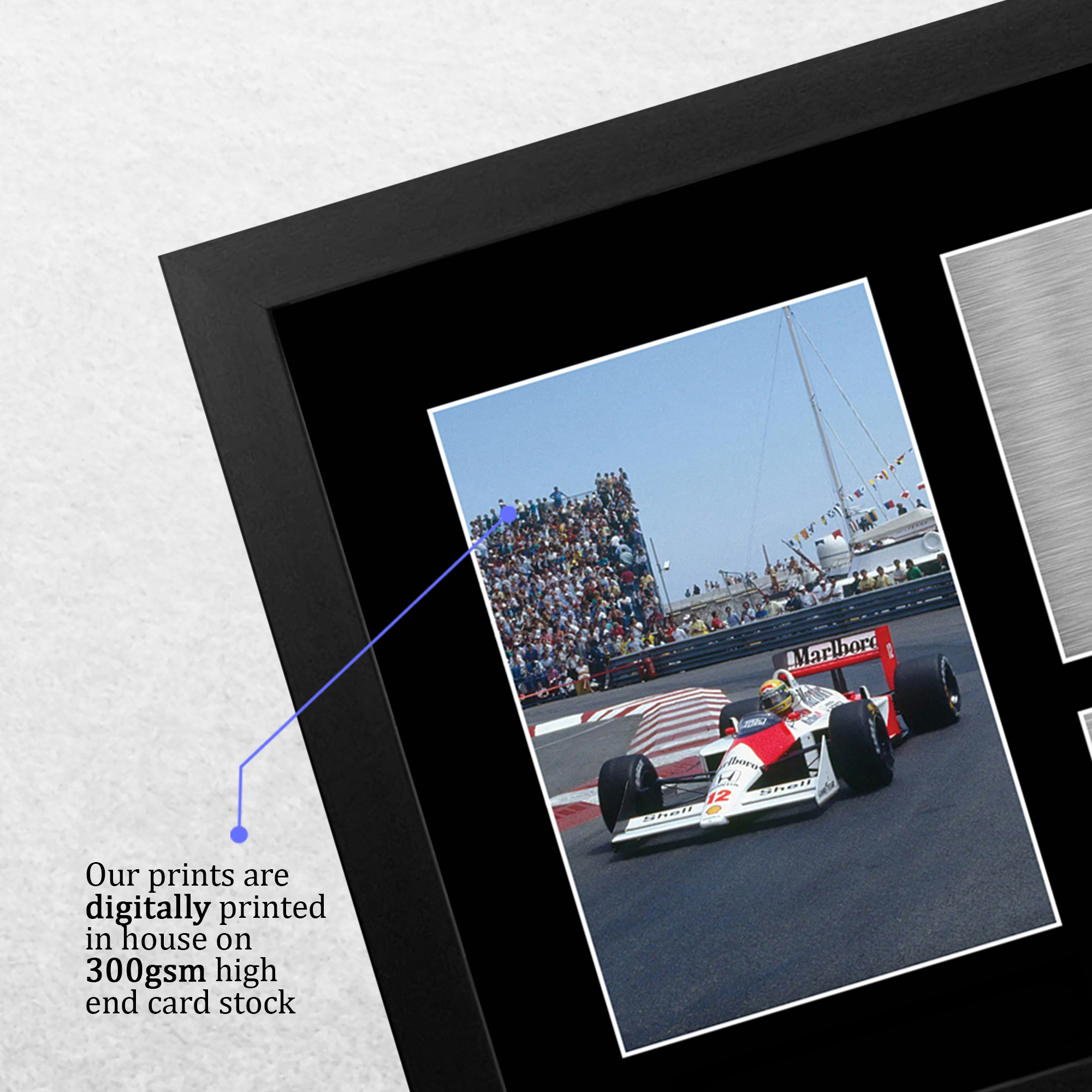 Ayrton Senna Formula 1 Gift Idea Signed A4 Photo Prints for Fans of F1 Formula 1 - Picture 5 of 17