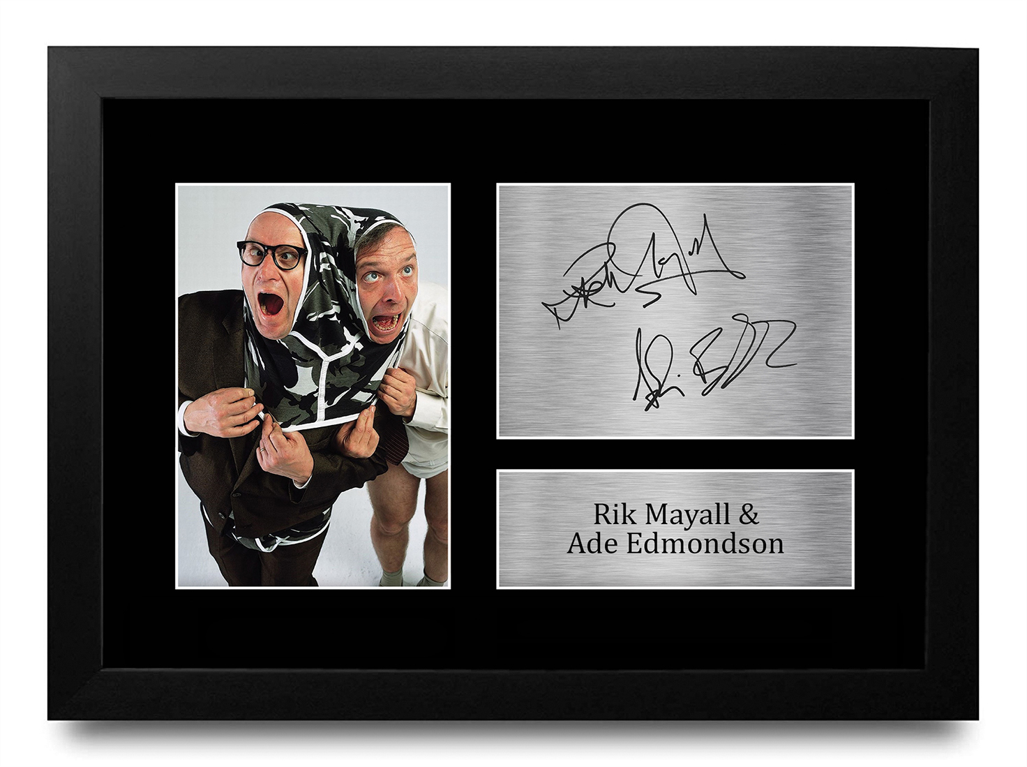 Rik Mayall Signed Pre Printed Autograph A4 Photo Gift For a Bottom Fan - Picture 10 of 24