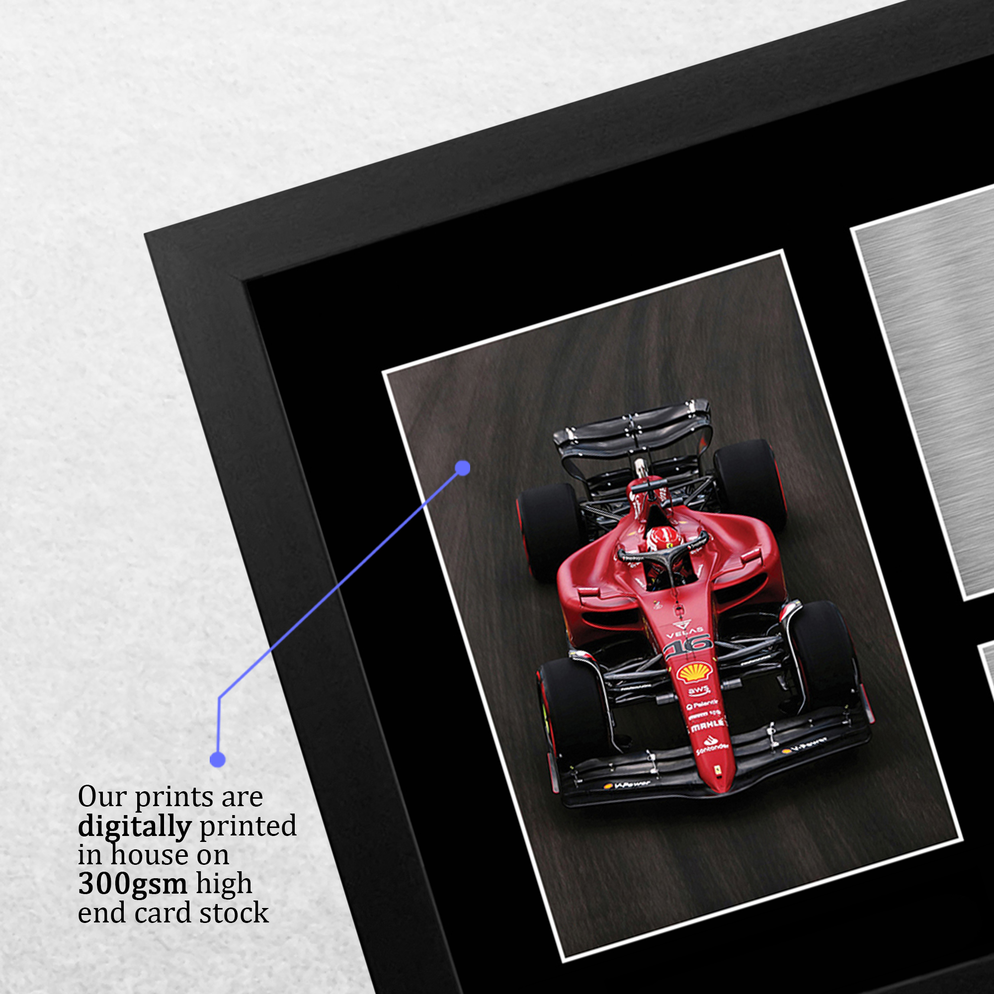 Charles Leclerc ottima idea regalo stampe fotografiche incorniciate per appassionati di F1 Formula 1 - Foto 12 di 31
