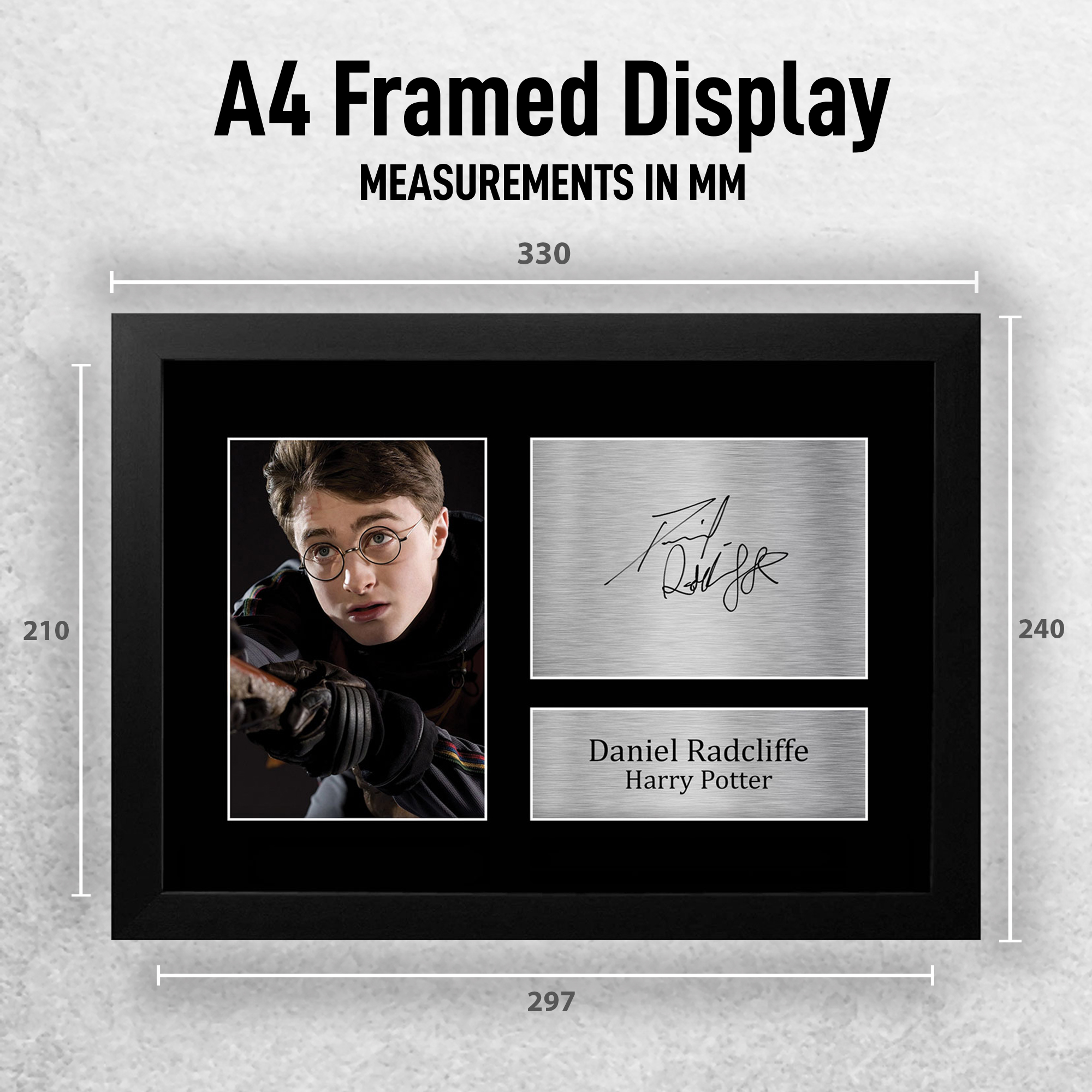 Harry Potter Movie Collection Framed Signed Movie A3 Posters Autographs Prints - Picture 35 of 143