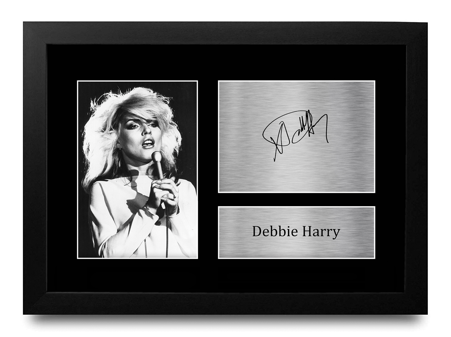 【ギフト】 Printed Pre Signed Harry Debbie Autograph For Gift Photo A4 その他
