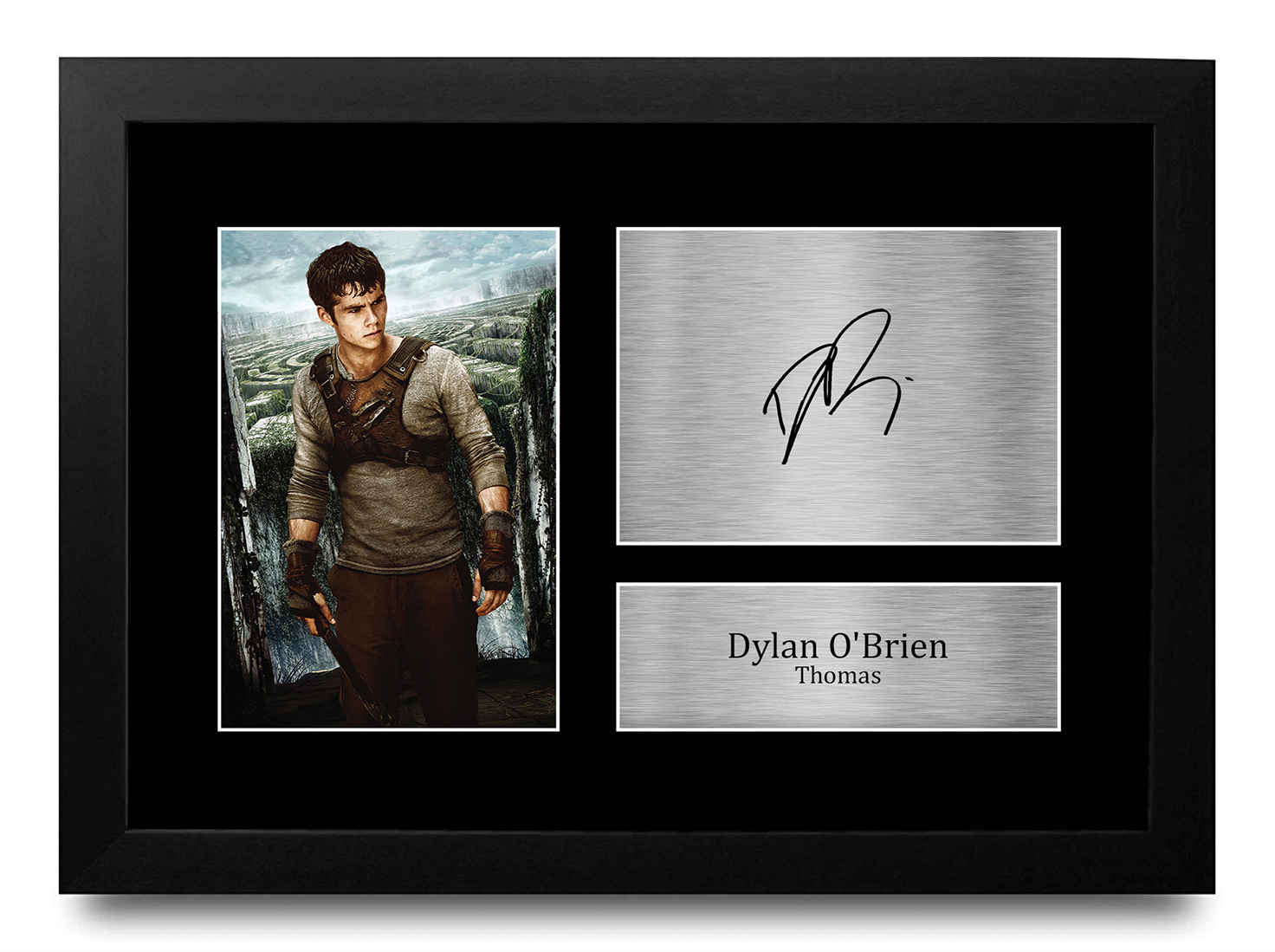 Dylan O'Brien Maze Runner Gift Signed Autograph A4 Picture Print to Movie Fans - Picture 2 of 24