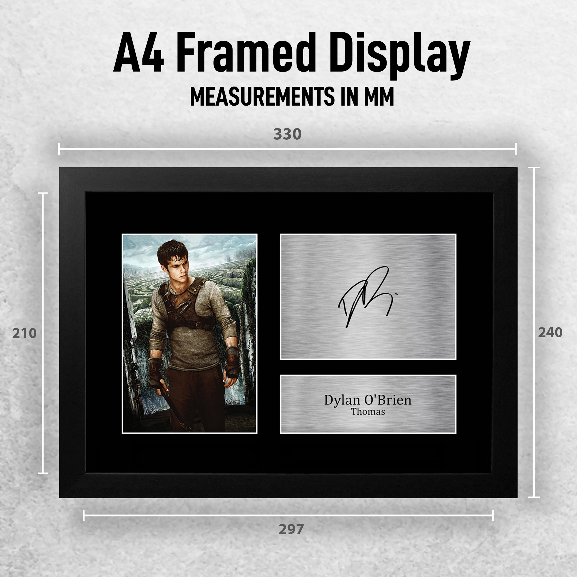 Dylan O'Brien Maze Runner Gift Signed Autograph A4 Picture Print to Movie Fans - Picture 3 of 24