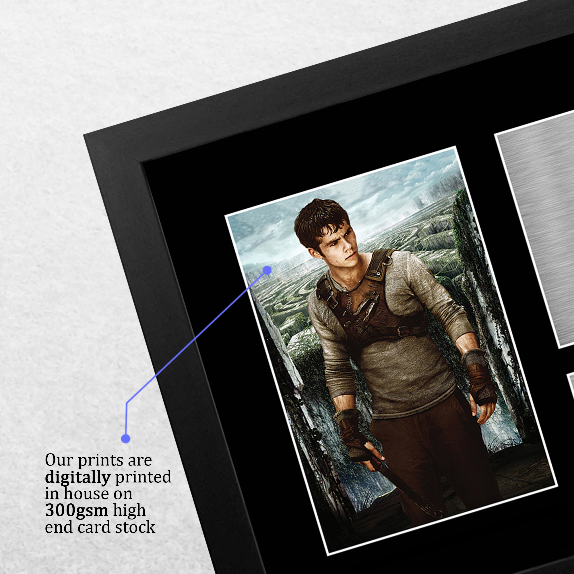 Dylan O'Brien Maze Runner Gift Signed Autograph A4 Picture Print to Movie Fans - Picture 5 of 24