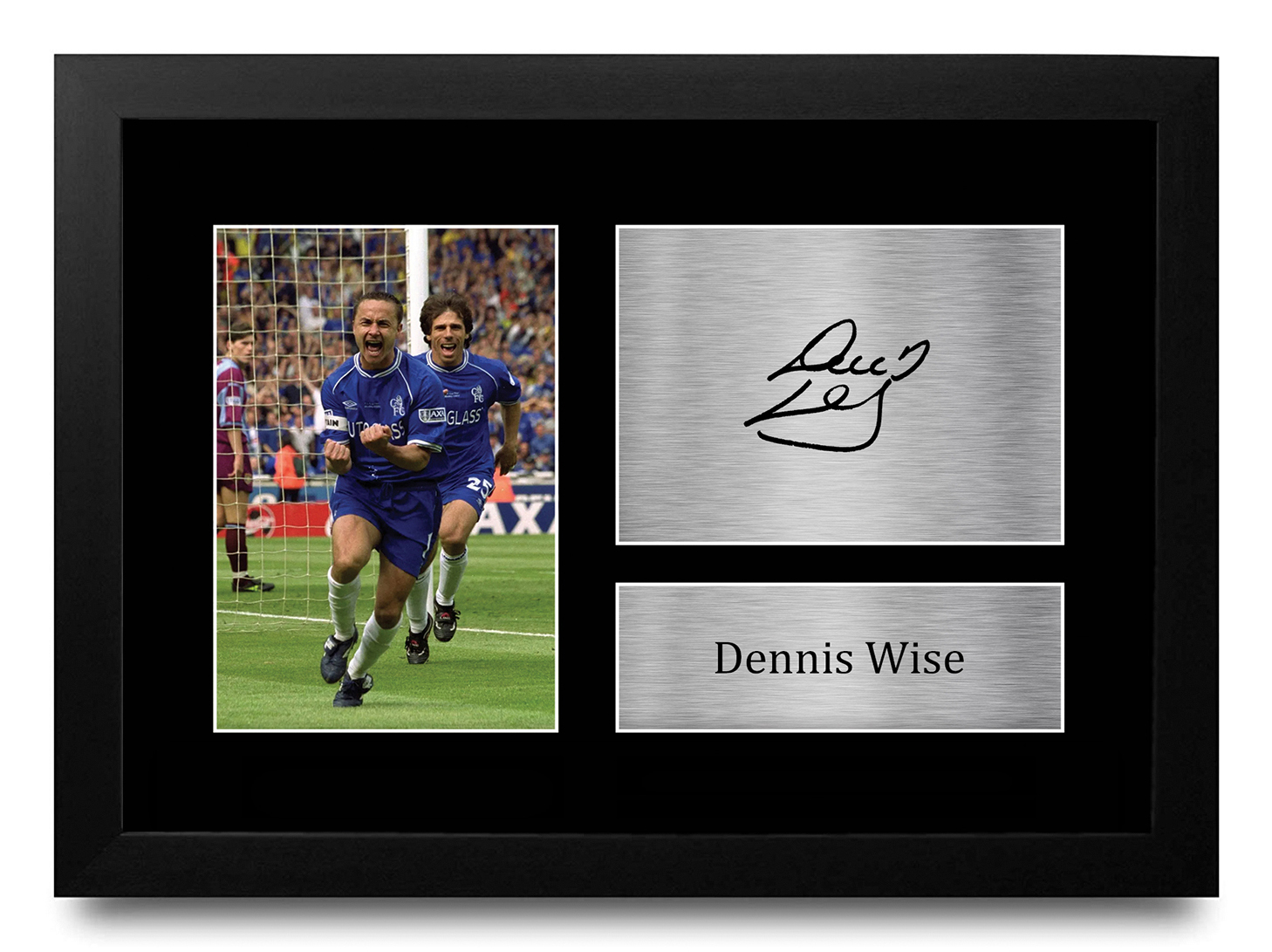 Autógrafo impreso de Dennis Wise gran idea de regalo foto A4 para fanáticos del fútbol - Imagen 2 de 17
