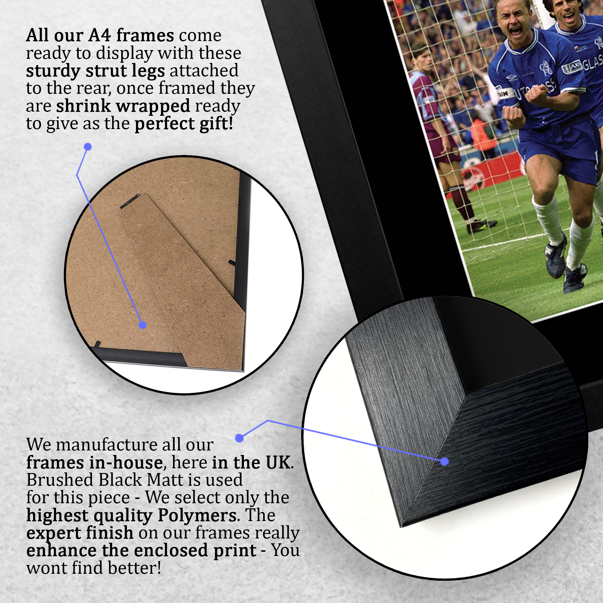Autógrafo impreso de Dennis Wise gran idea de regalo foto A4 para fanáticos del fútbol - Imagen 8 de 17