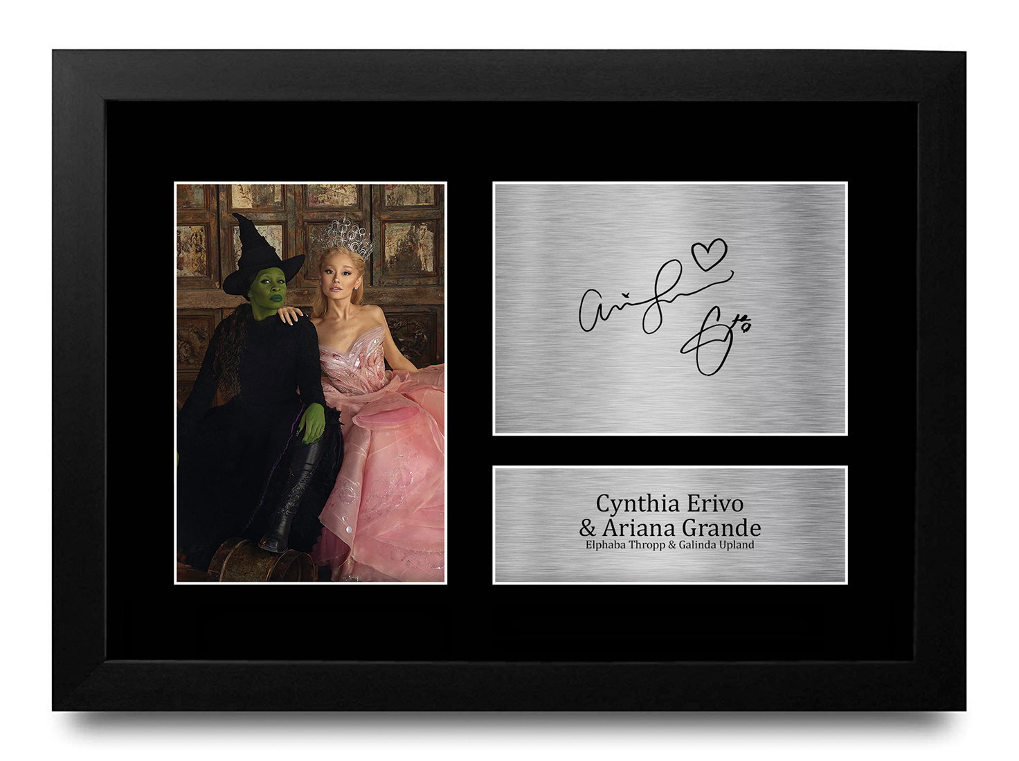 Cynthia Erivo & Ariana Grande Wicked Gifts Signed Photo Print for Movie Fans - Picture 2 of 17