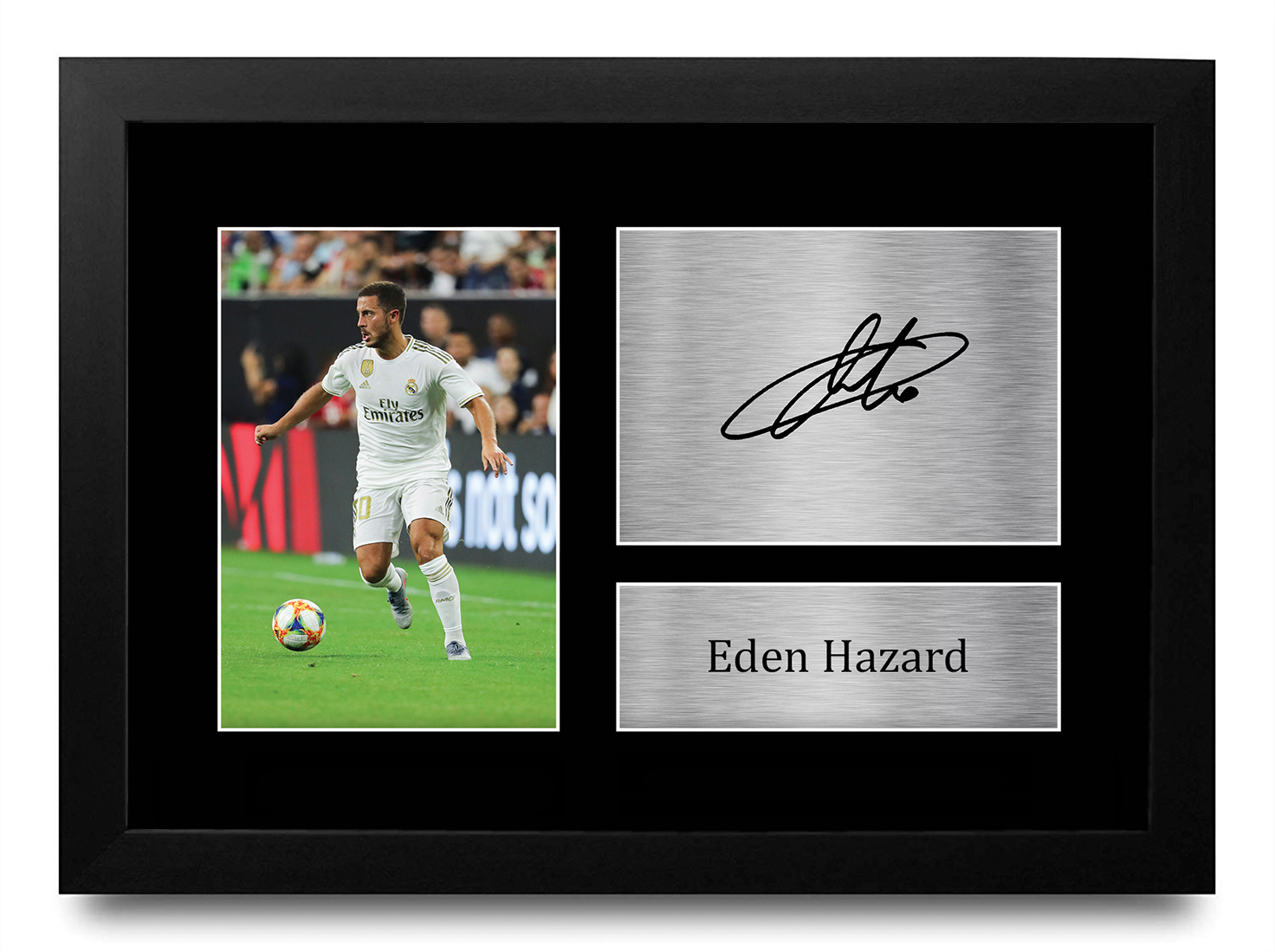 HWC Trading FR Zinedine Zidane Gift Signed FRAMED A4 Printed Autograph Real Madrid Gifts Print Photo Picture Display