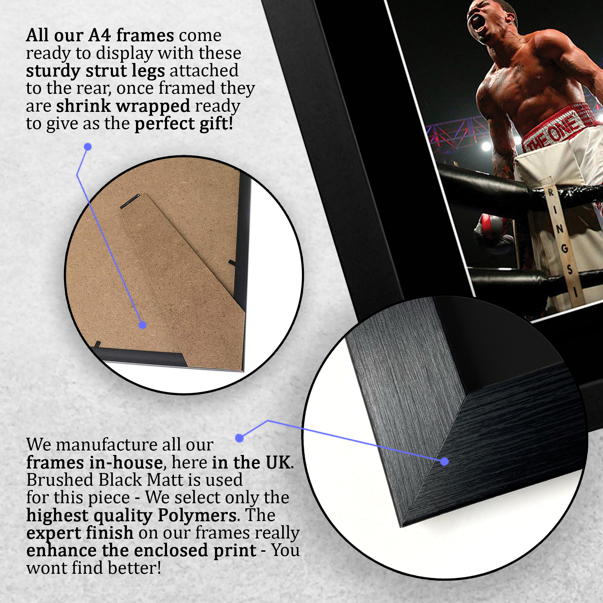 Gervonta Davis A4 Boxing Gift Idea Signed Autograph Photo Prints to Boxer Fans - Picture 8 of 17