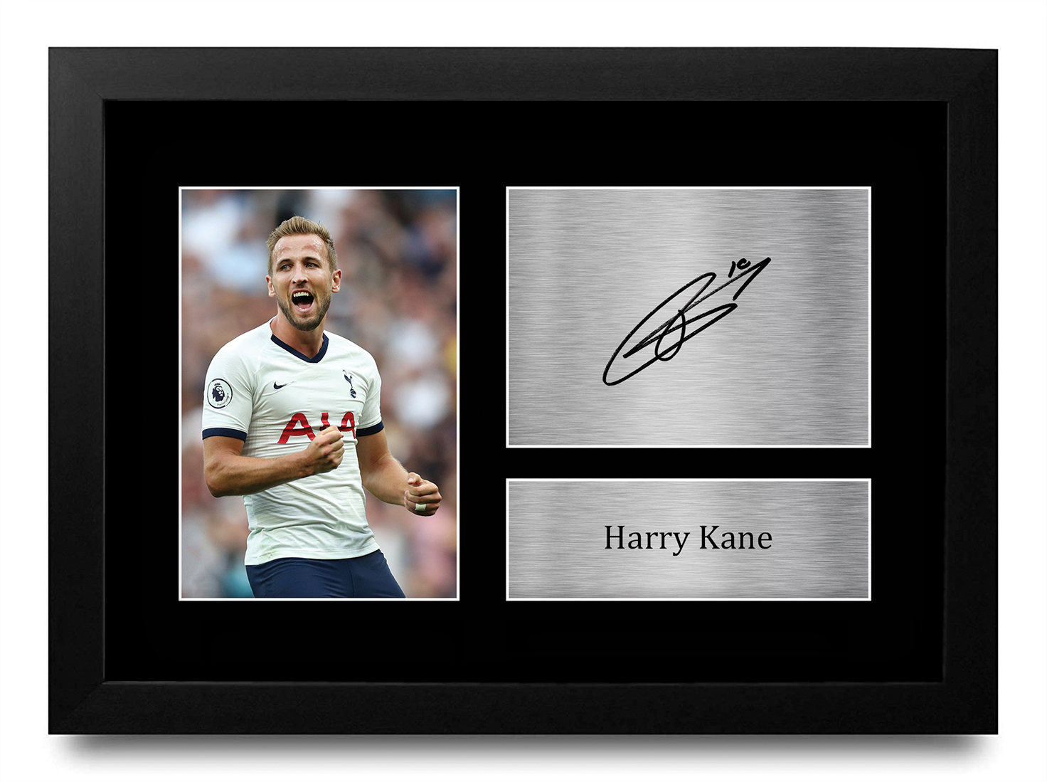 Harry Kane Signed A4 A3 Framed Printed Autograph England Euro Fans