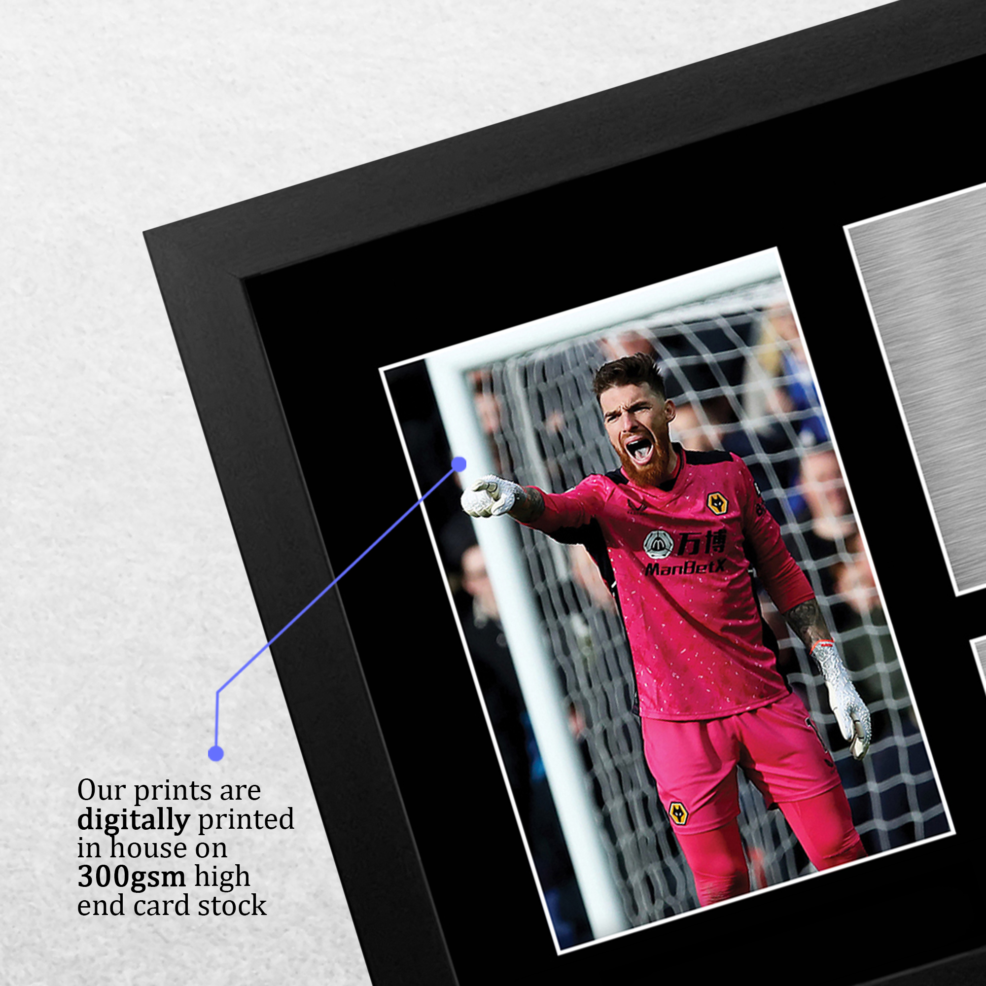 Jose Sa Wolves Excellent Gift Ideas Printed Autograph Picture for Football Fans - Imagen 5 de 17