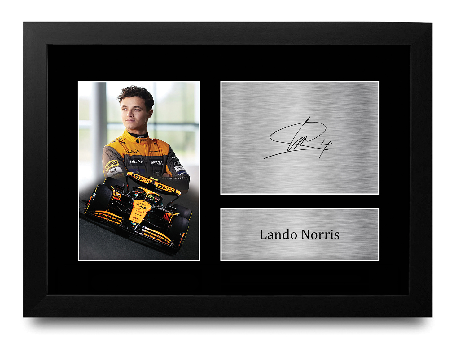Lando Norris McLaren Cool Gift Idea Framed Photo Prints for Fans of F1 Formula 1 - Picture 17 of 31