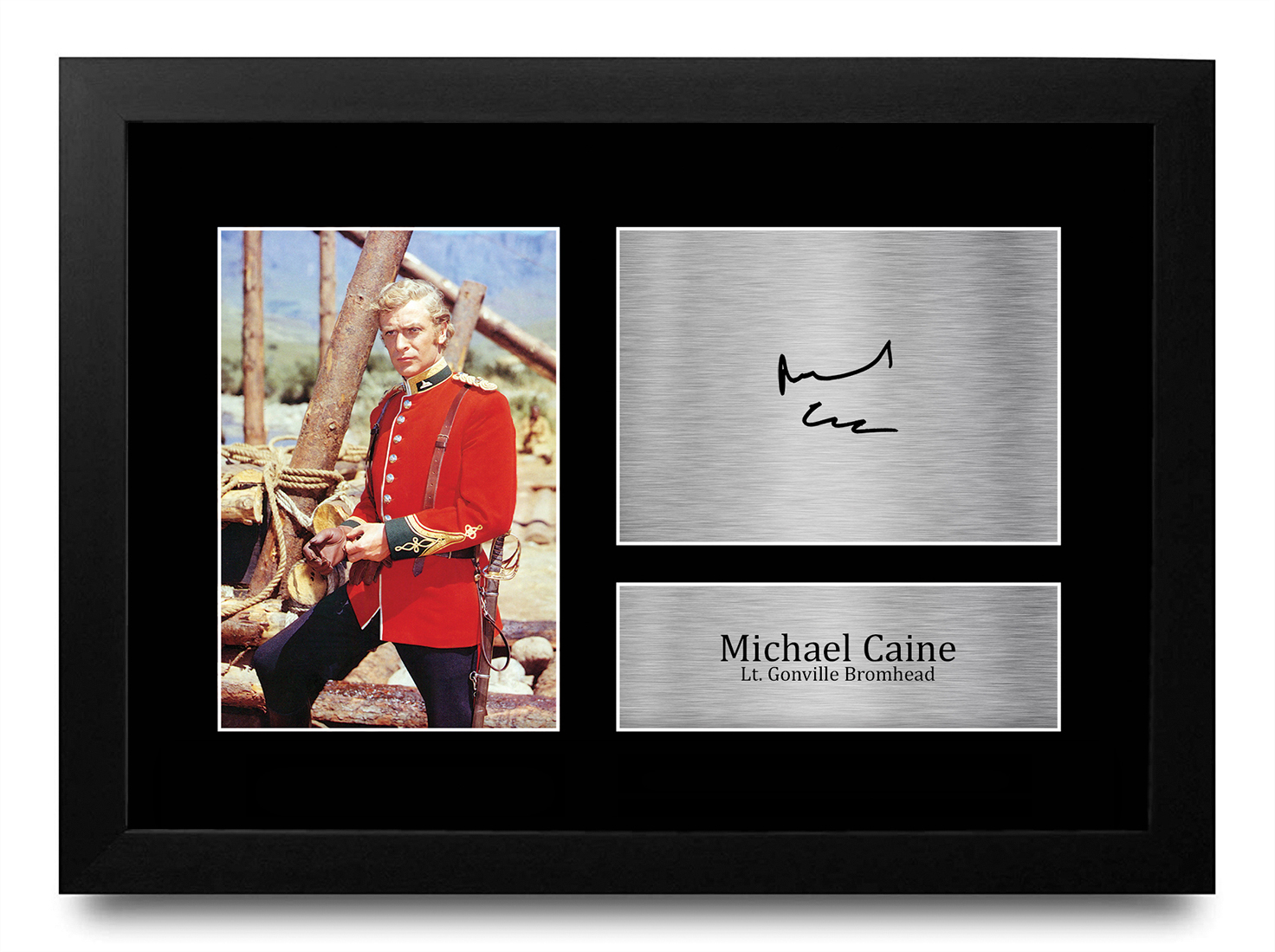 Michael Caine Zulu Cool Gift Idea Framed Autograph Picture Print to Movie Fans - Picture 2 of 24