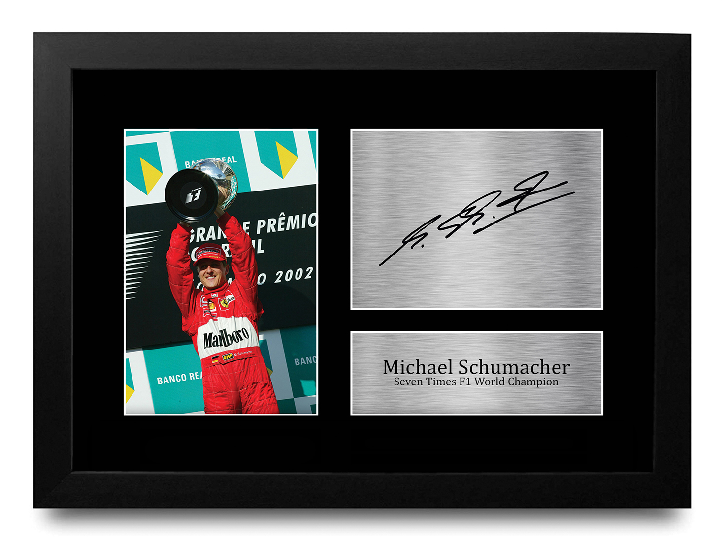 Michael Schumacher Signed Pre Printed Autograph A4 Photo Gift For a F1 Fan - Picture 10 of 24