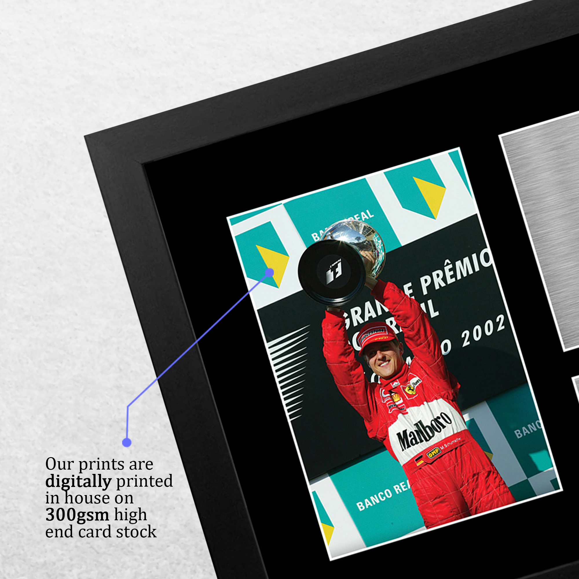 Michael Schumacher Signed Pre Printed Autograph A4 Photo Gift For a F1 Fan - Picture 13 of 24