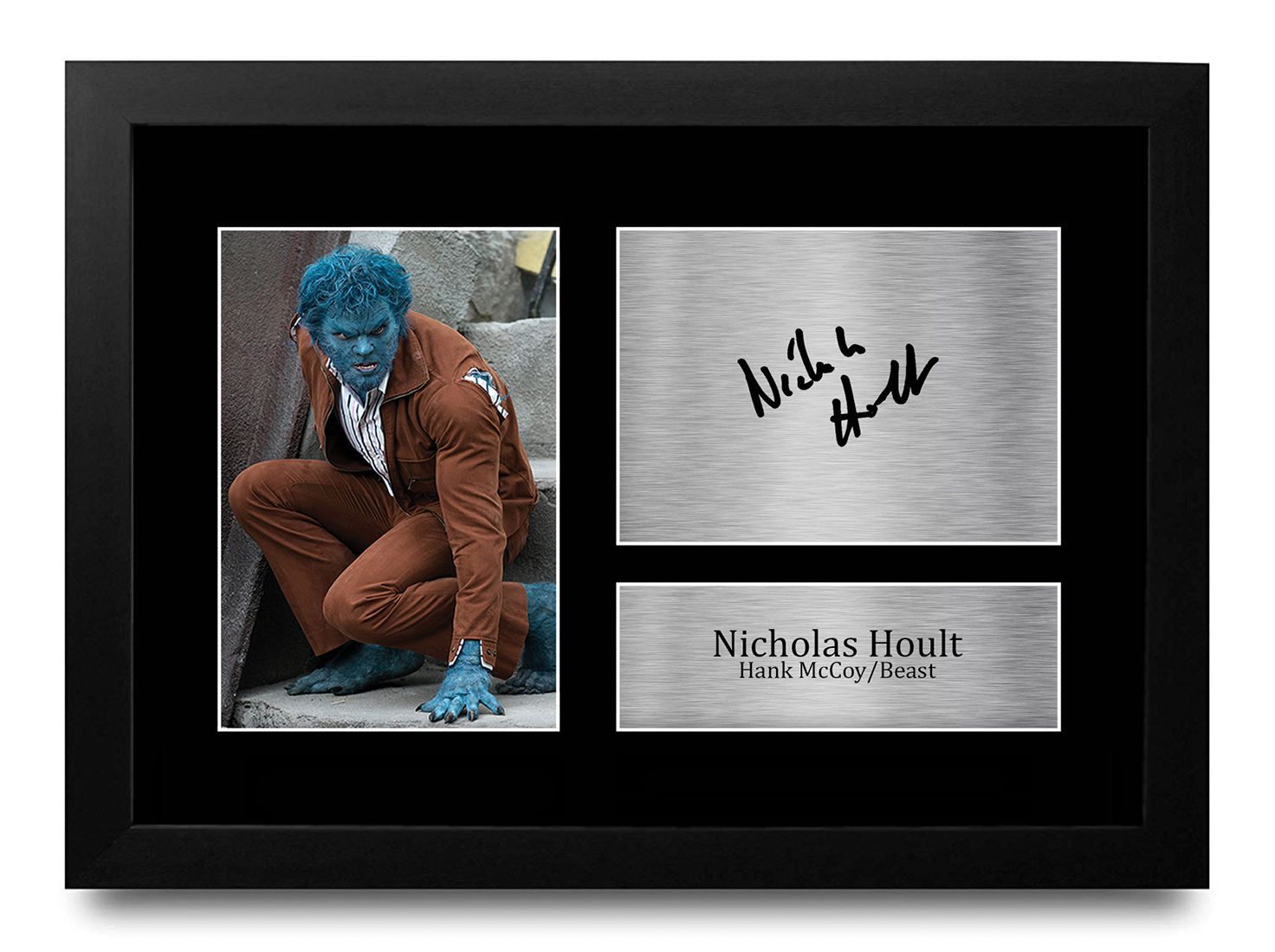 Nicholas Hoult XMen Hank McCoy / Beast Gifts Signed Photo Print for