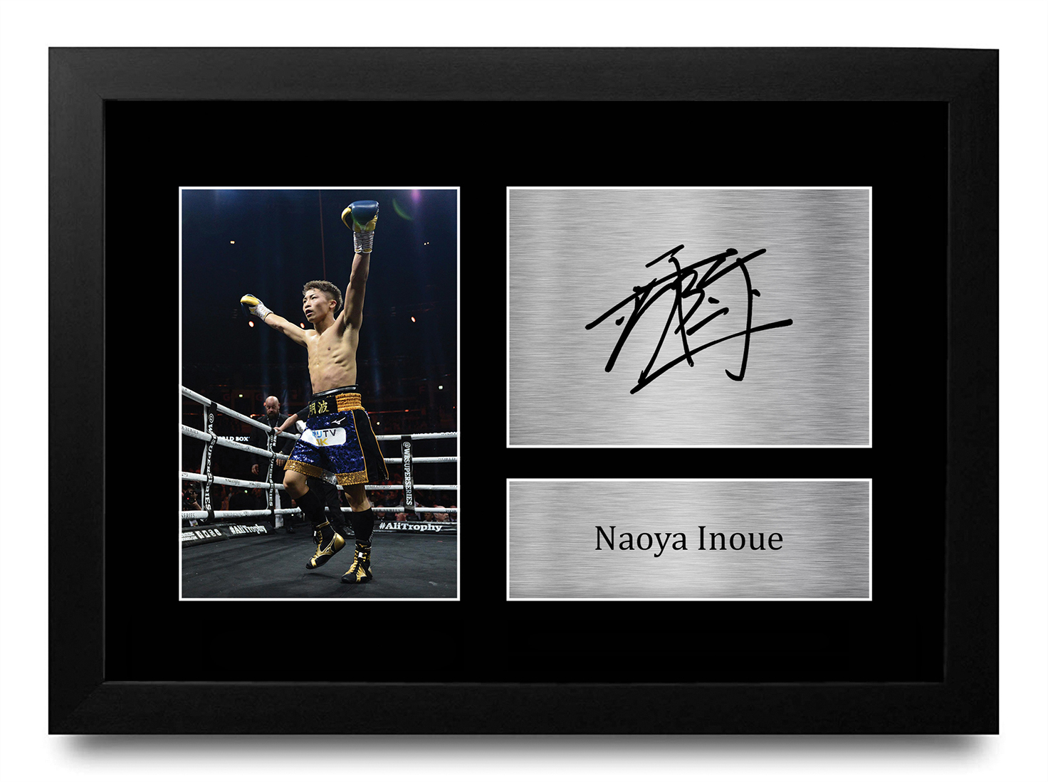 Naoya Inoue A4 Boxing Gift Idea Signed Autograph Photo