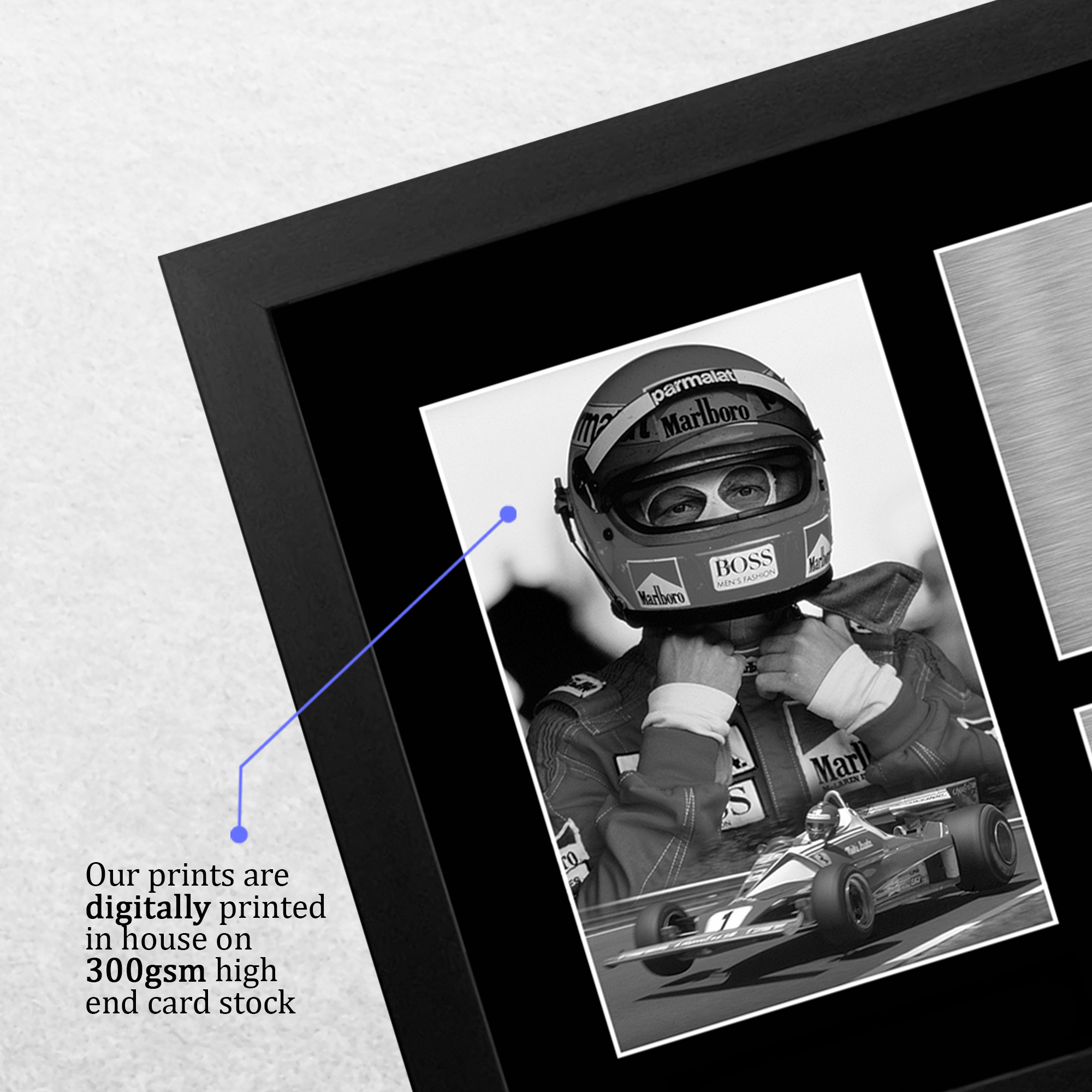 Niki Lauda Formula 1 fantastica idea regalo stampe fotografiche firmate per appassionati di F1 Formula 1 - Foto 5 di 17