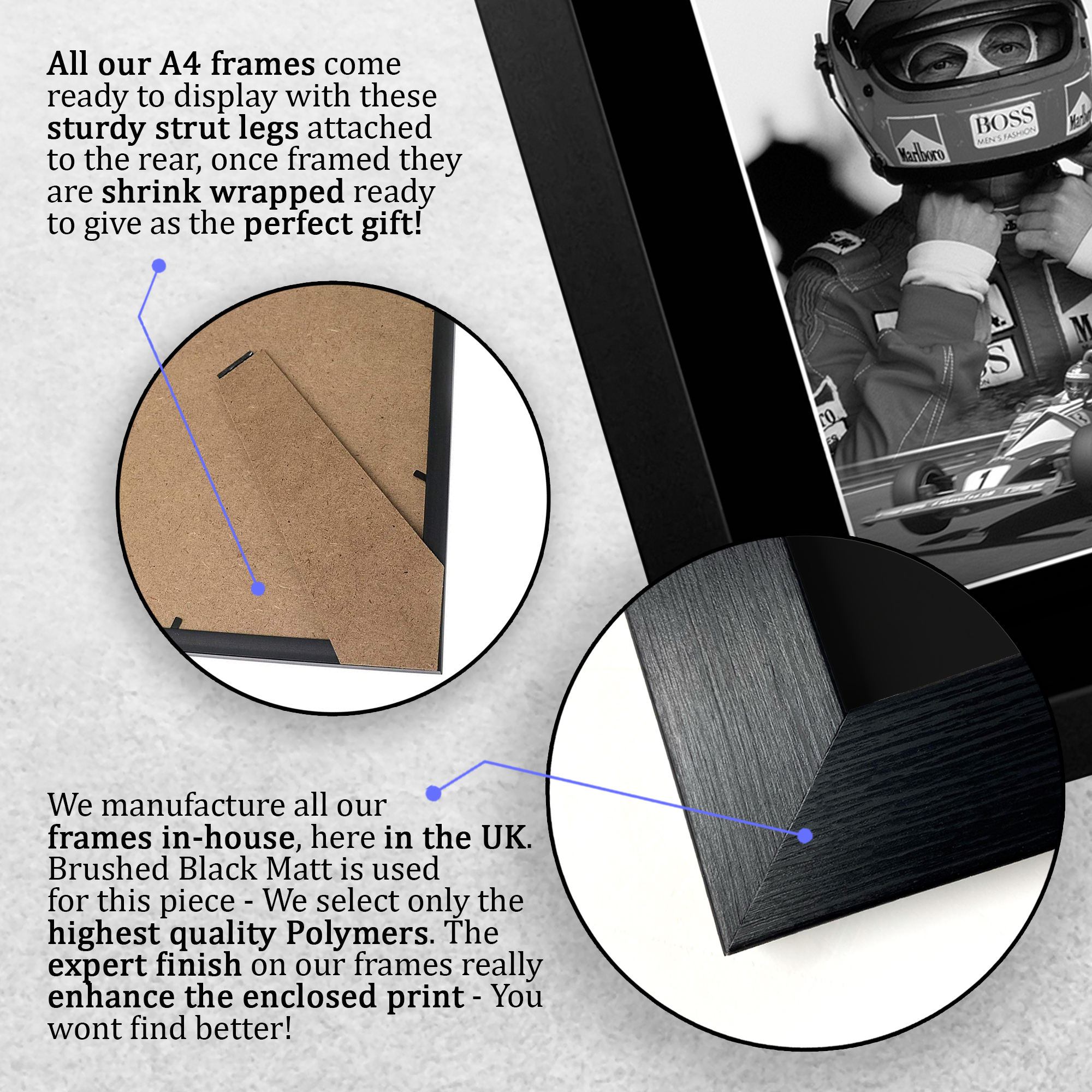 Niki Lauda Formula 1 fantastica idea regalo stampe fotografiche firmate per appassionati di F1 Formula 1 - Foto 8 di 17