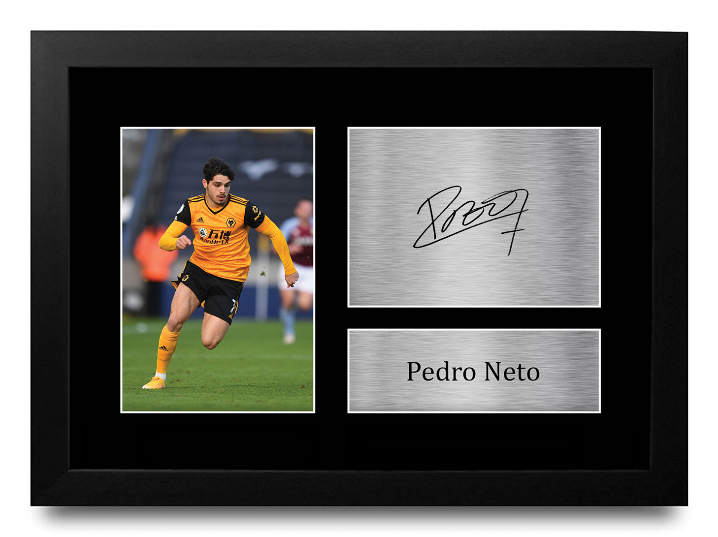 Pedro Neto Gran Idea de Regalo Autógrafo Impreso Imagen A4 para Aficionados al Fútbol - Imagen 2 de 17