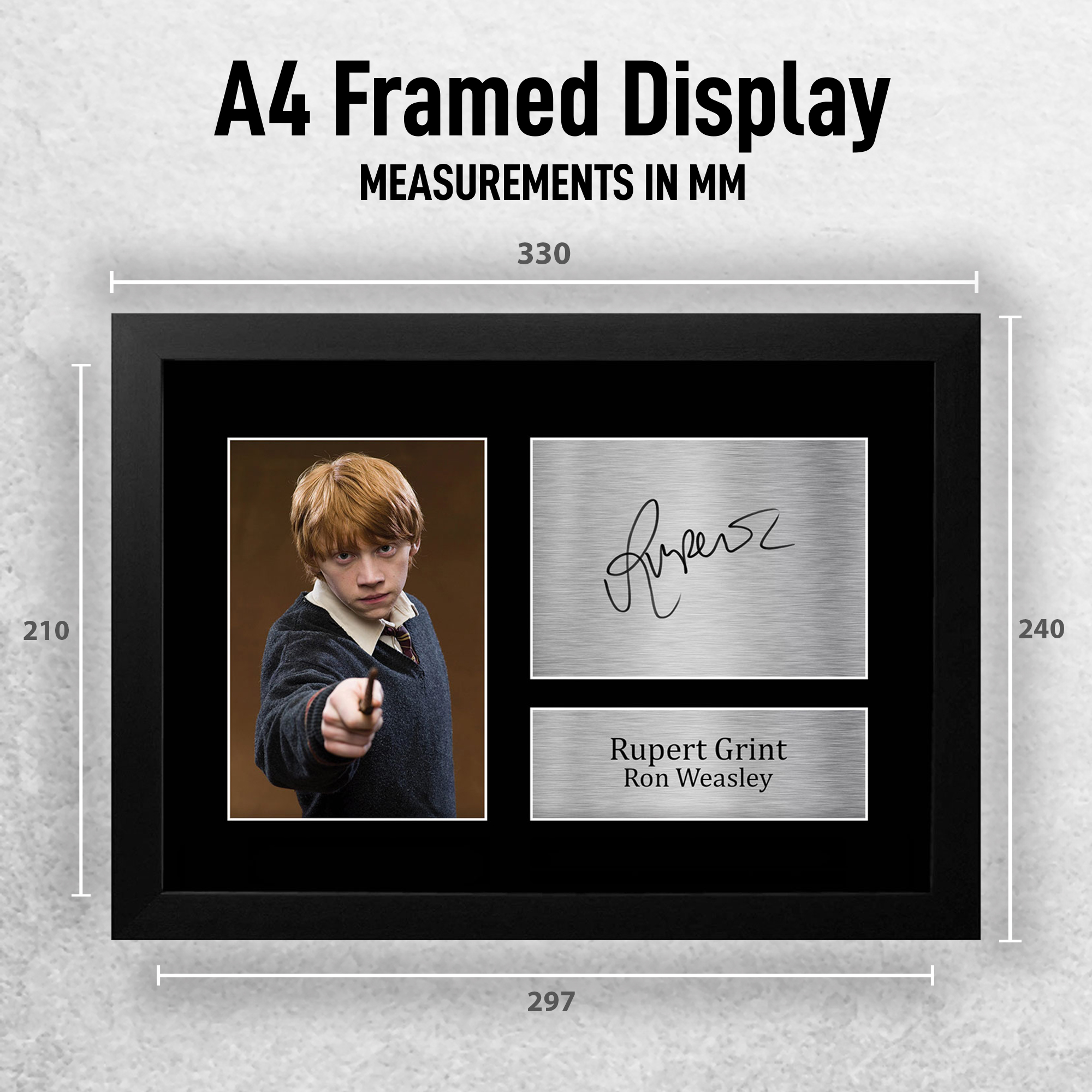 Harry Potter Movie Collection Framed Signed Movie A3 Posters Autographs Prints - Picture 66 of 143