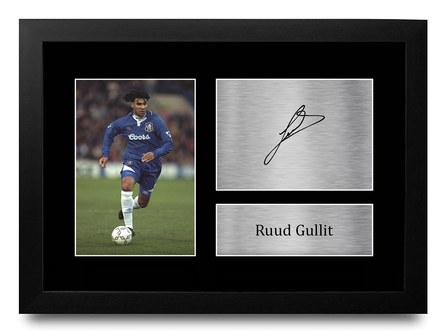 Ruud Gullit Gran Idea de Regalo Autógrafo Impreso Imagen A4 para Aficionados al Fútbol - Imagen 2 de 17