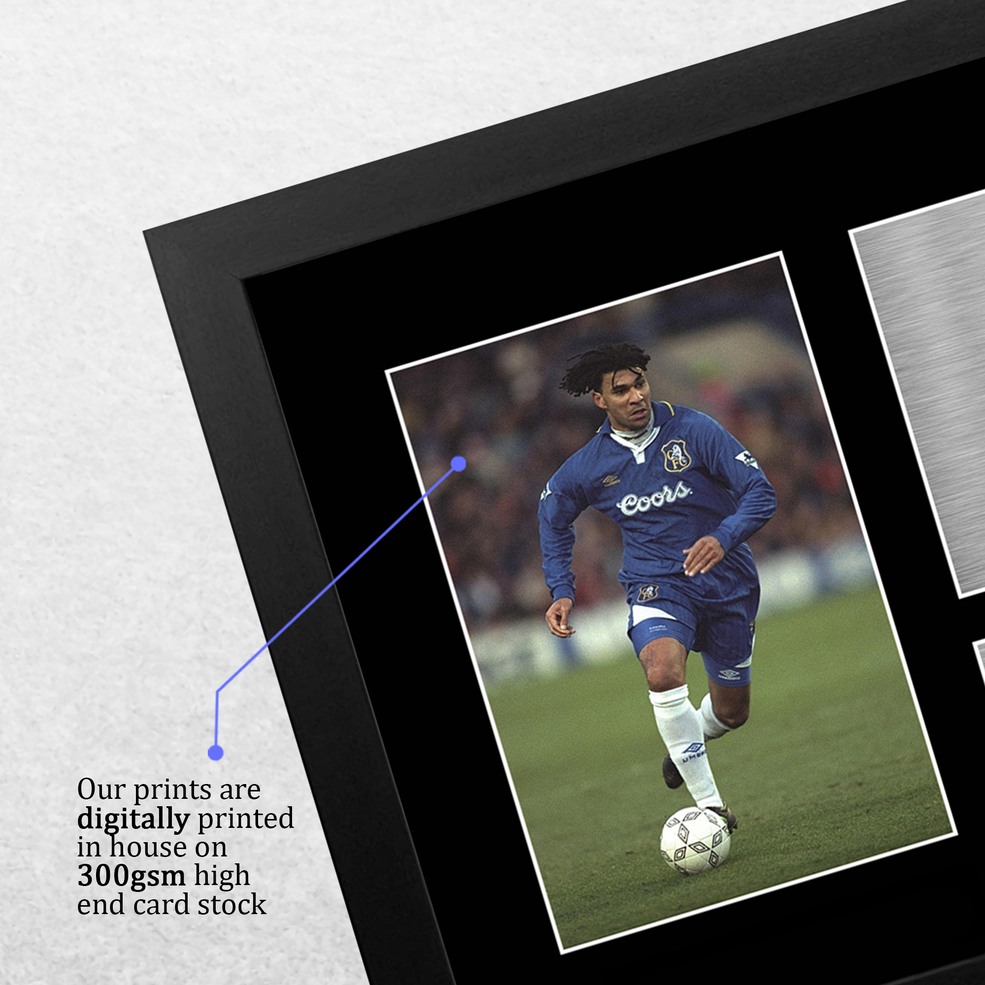 Ruud Gullit Gran Idea de Regalo Autógrafo Impreso Imagen A4 para Aficionados al Fútbol - Imagen 5 de 17