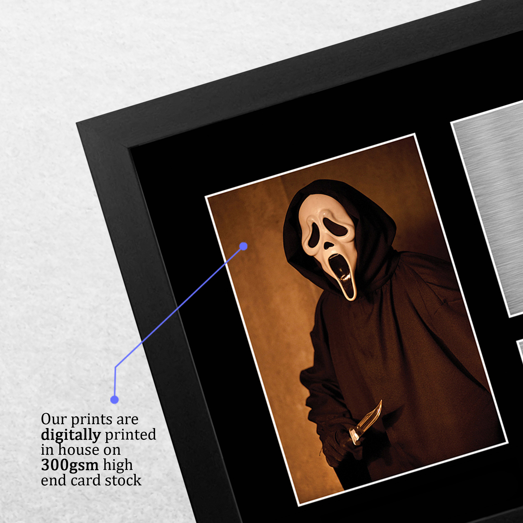Roger L Jackson Signed Scream Ghostface Autograph Photo Memorabilia Gift - Produktbild 3