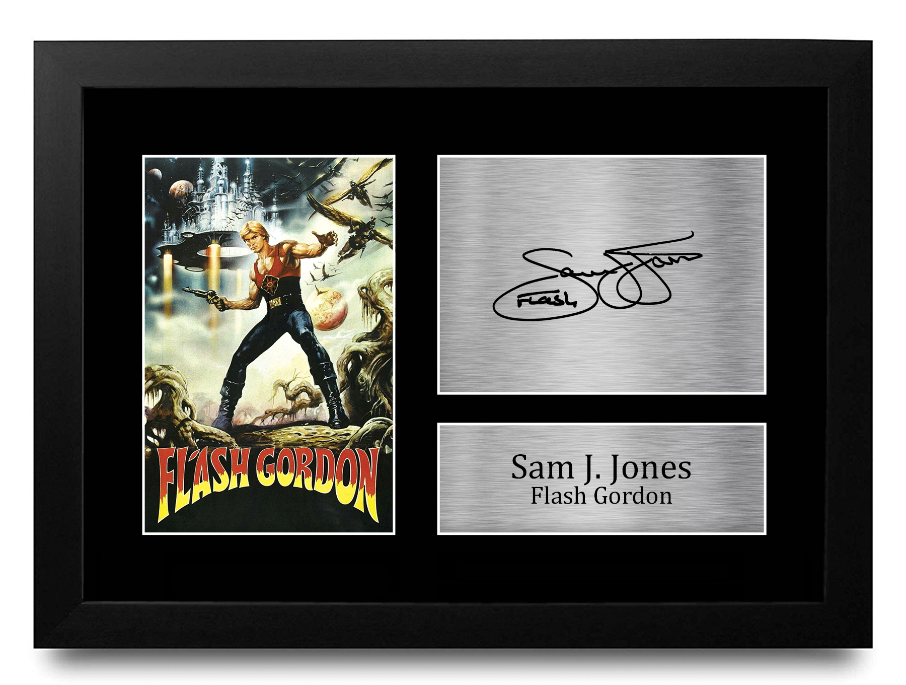 Sam Jones A4 Flash Gordon Gift Idea Signed Autograph Picture Print to Movie Fans