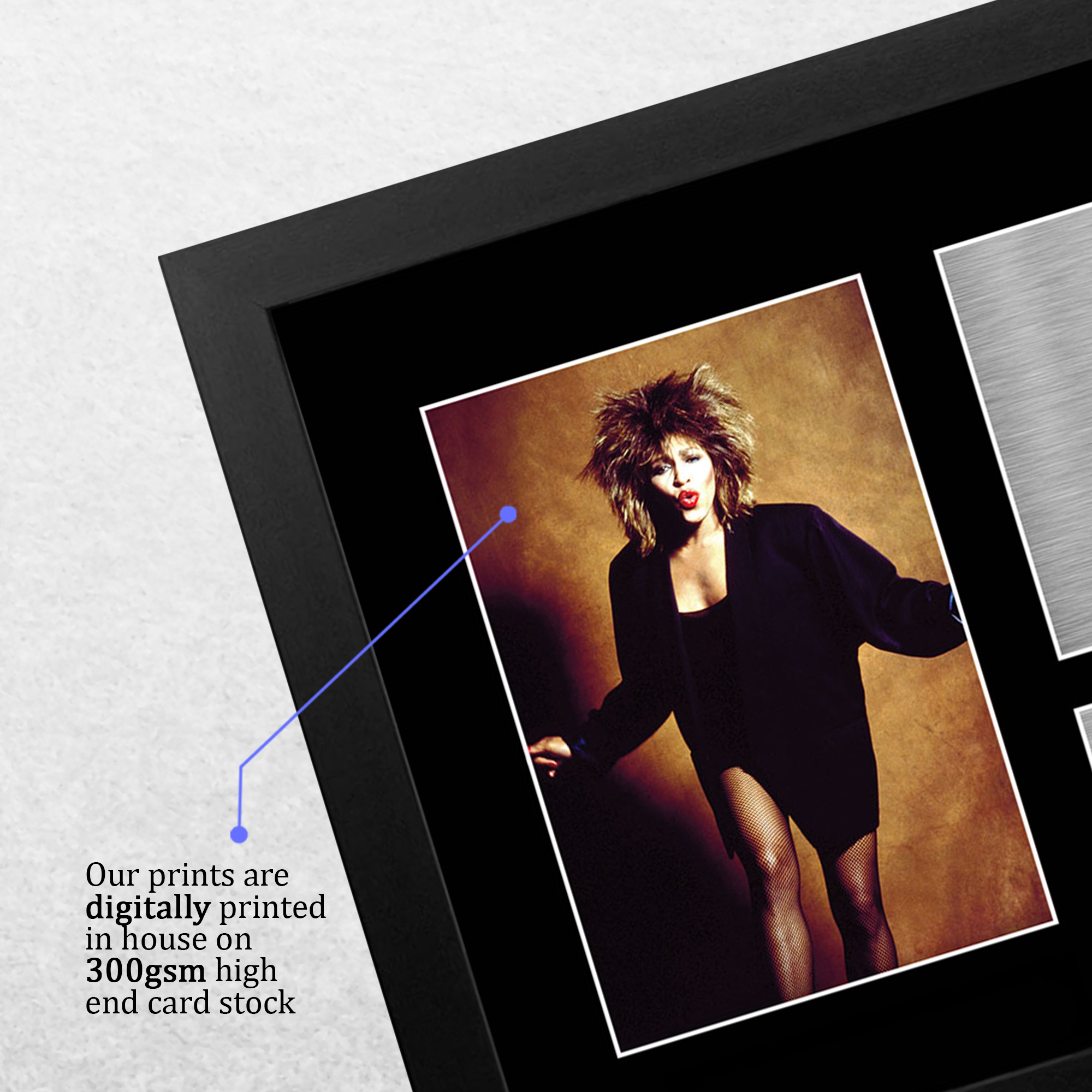 Tina Turner Signed Pre Printed Autograph A4 Photo Gift For a Blues Fan - Picture 13 of 24
