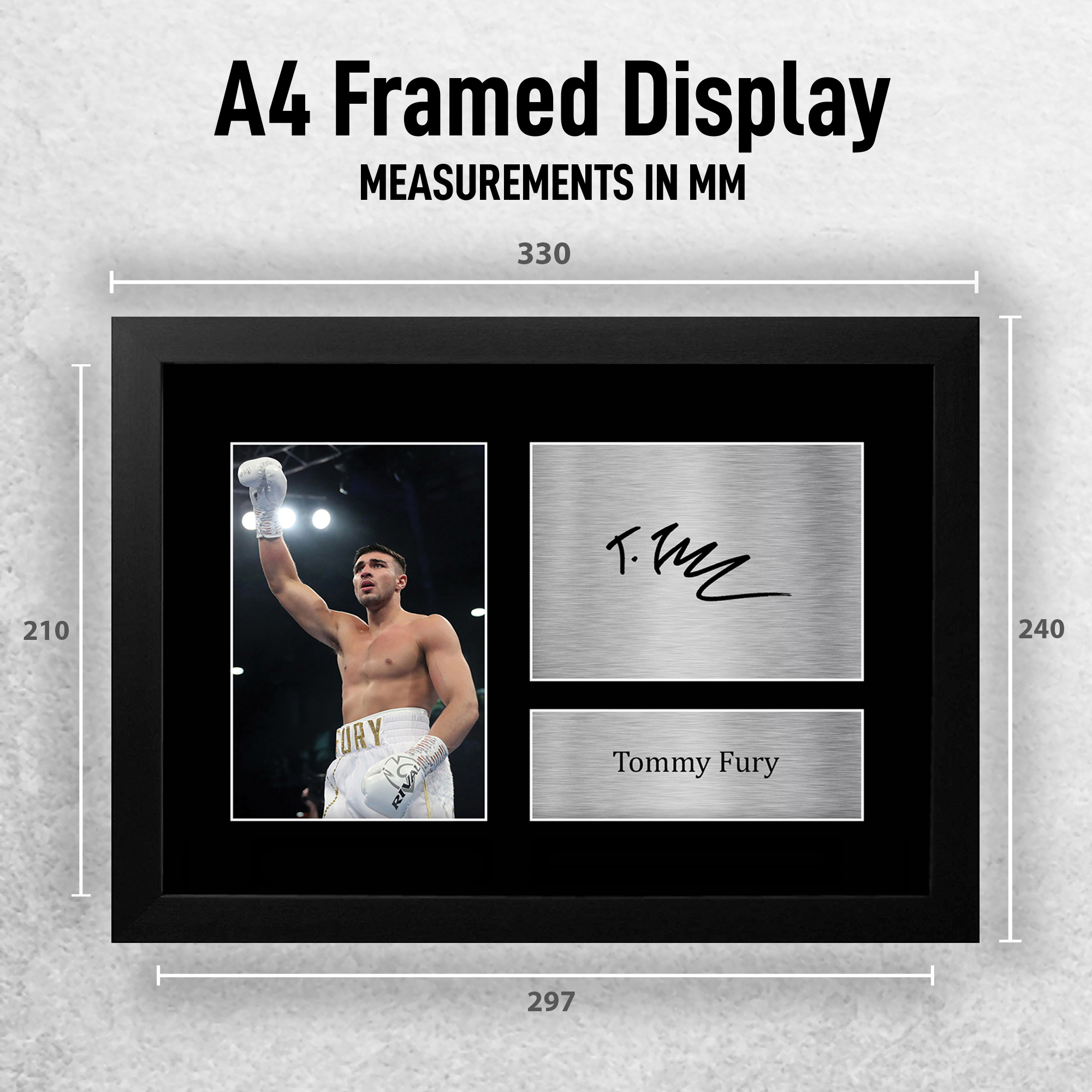 Tommy Fury Boxing Cool Gift Idea Signed Autograph Photo Prints to Boxer Fans 