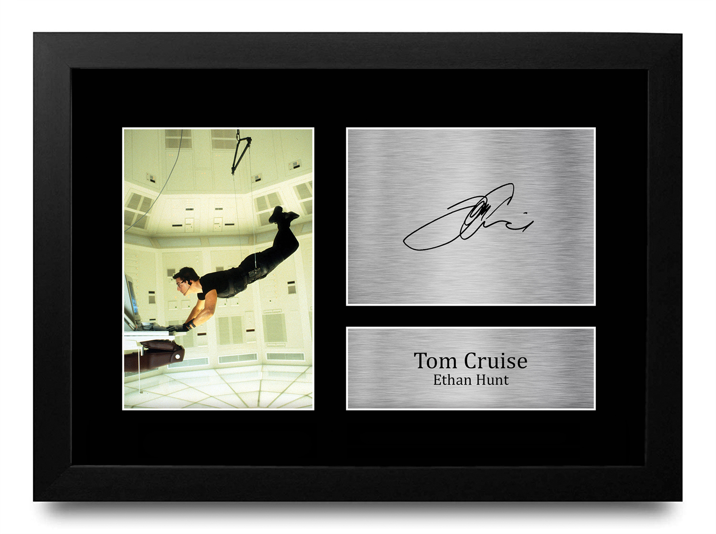 Tom Cruise Mission Impossible Gift Framed Autograph Picture Print to Movie Fans - Picture 10 of 24