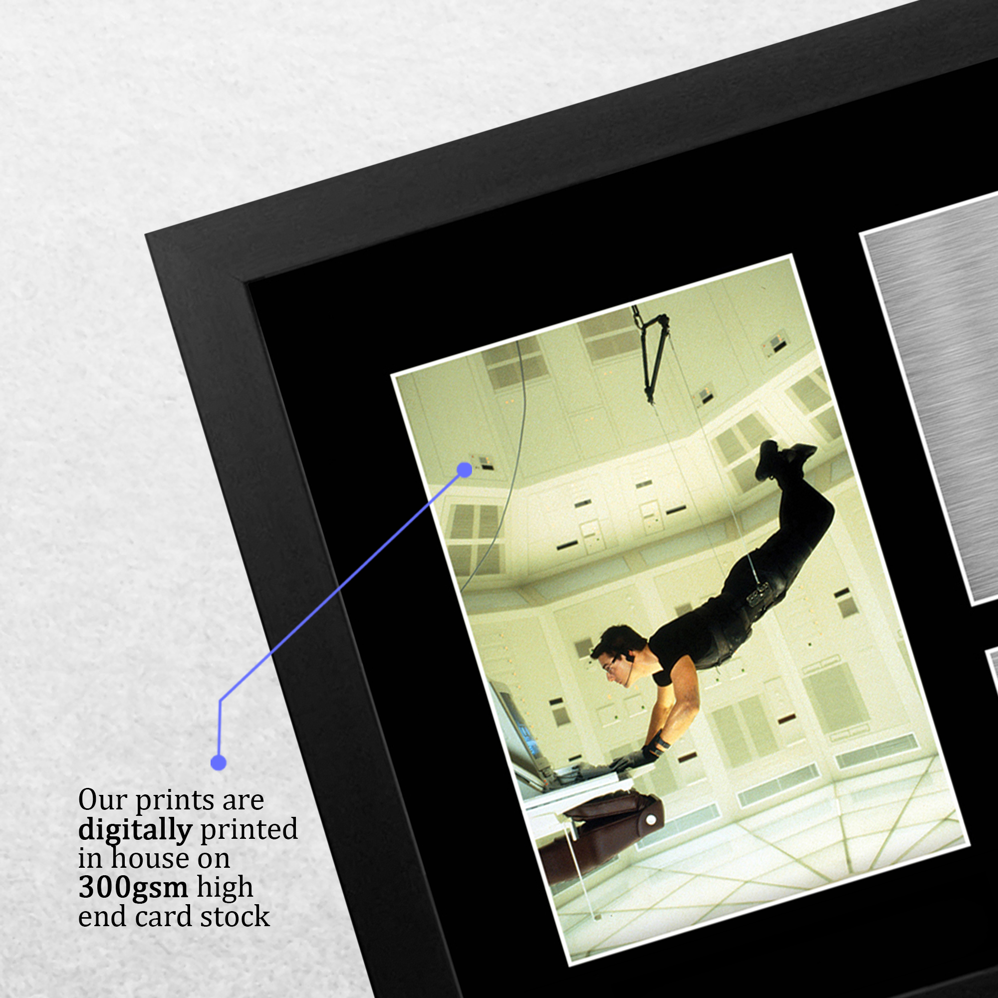 Tom Cruise Mission Impossible Gift Framed Autograph Picture Print to Movie Fans - Picture 13 of 24