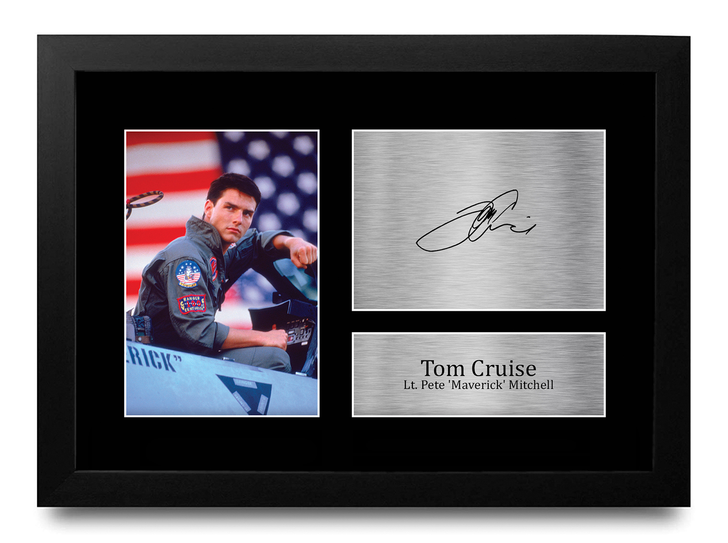 Top Gun Maverick Cool Gift Idea Framed Autograph Picture Print to Movie Fans - Picture 10 of 59