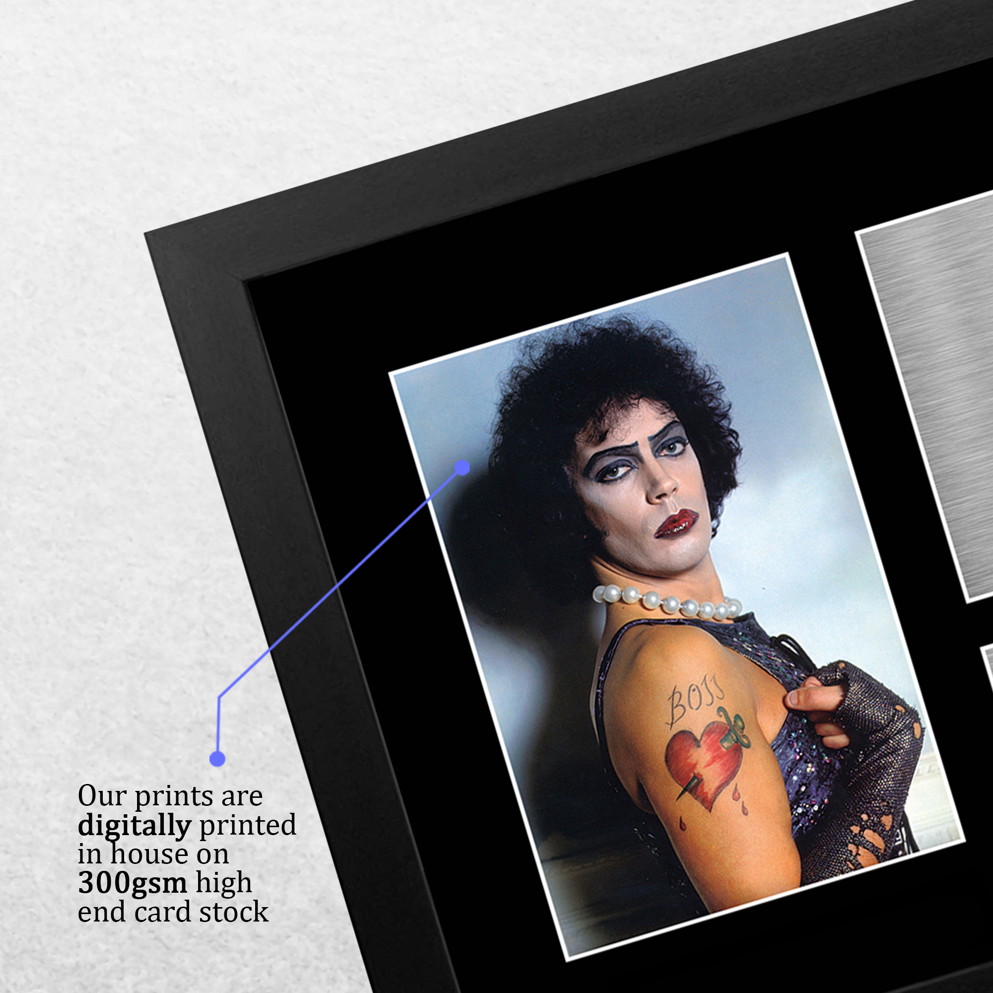 The Rocky Horror Picture Show Gift Framed Autograph Picture Print to Movie Fans - Picture 13 of 59