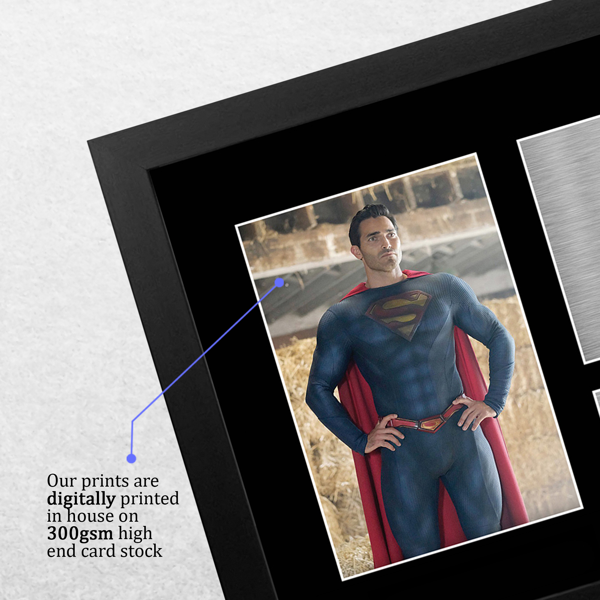 Tyler Hoechlin Excellent Gift Idea Printed Framed Autograph Picture for TV Fans - Picture 5 of 17