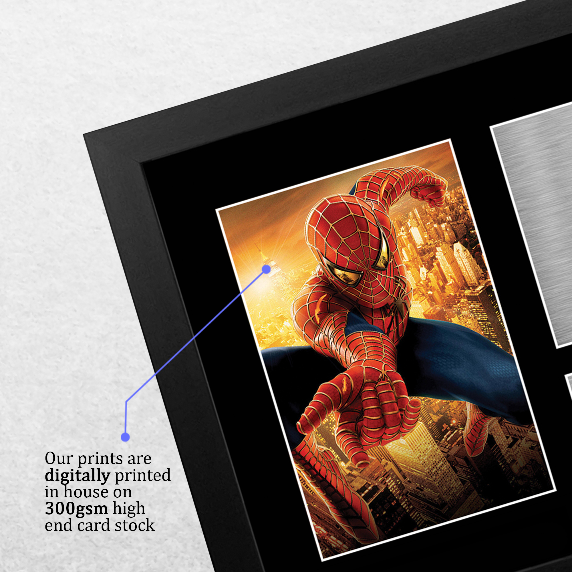 Tobey Maguire Spider-man Gift Idea Framed Autograph Picture Print to Movie Fans - Picture 20 of 24
