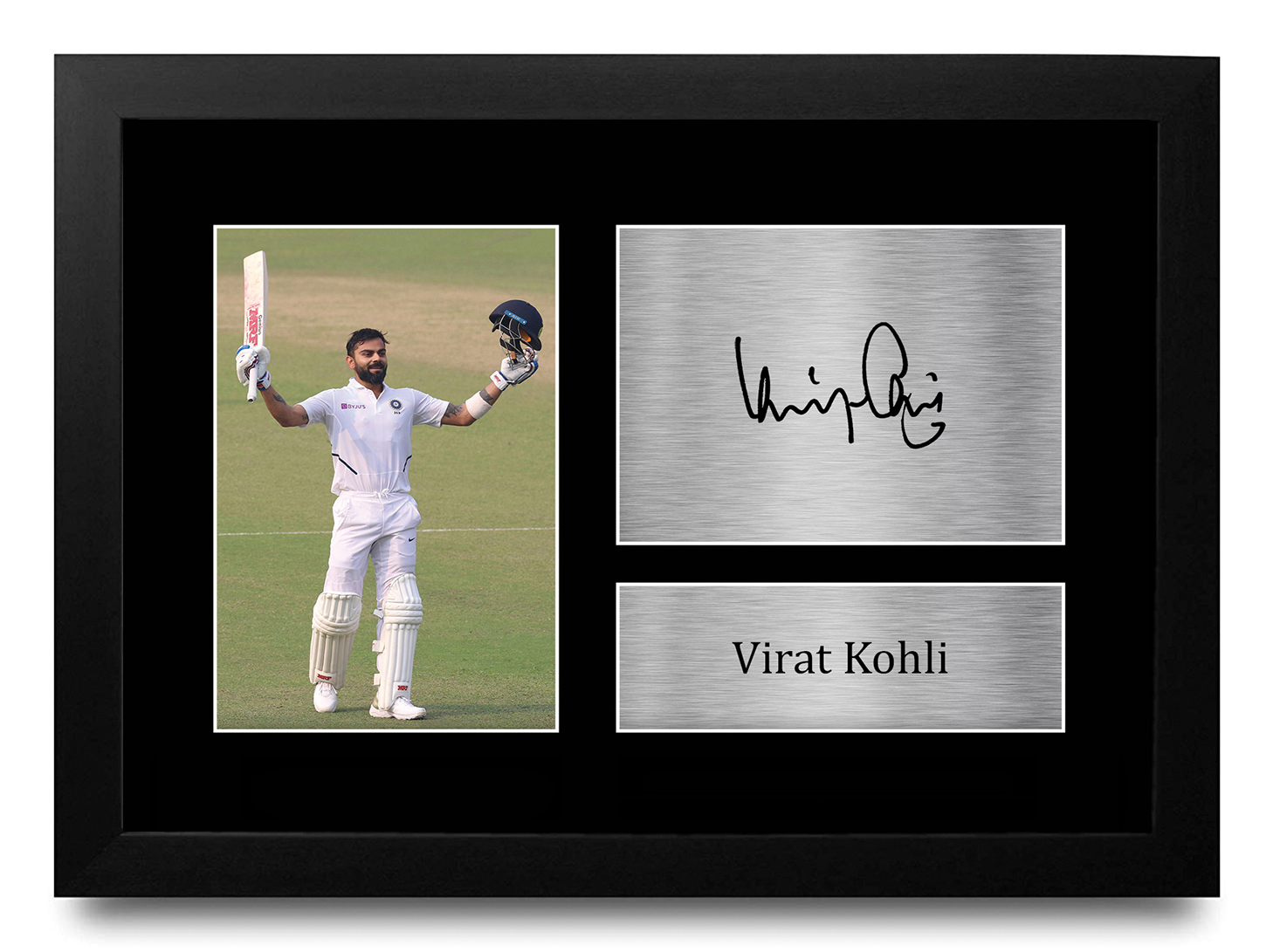 Virat Kohli Signed A4 Photo Print Autograph India Cricket 