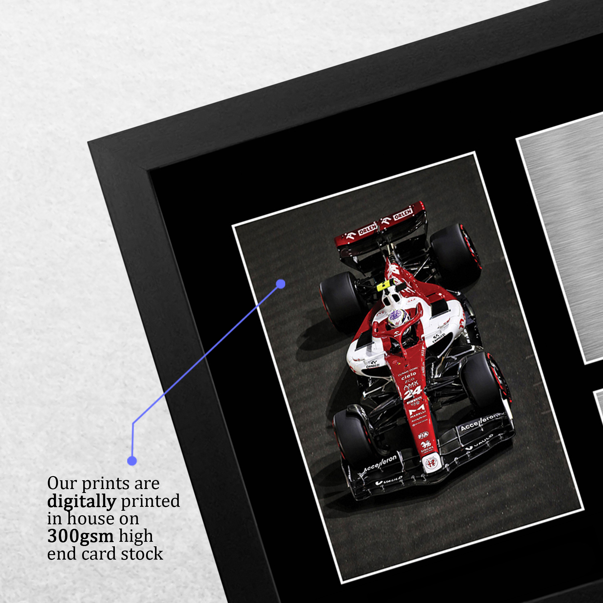 Zhou Guanyu Formel 1 Geschenkidee signierte Fotoabzüge für Fans der Formel 1 Formel 1 - Bild 5 von 17