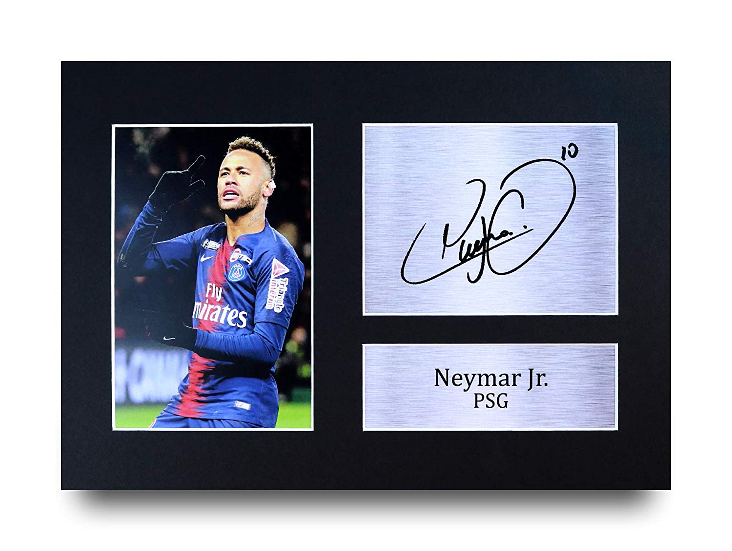 neymar jr signed jersey