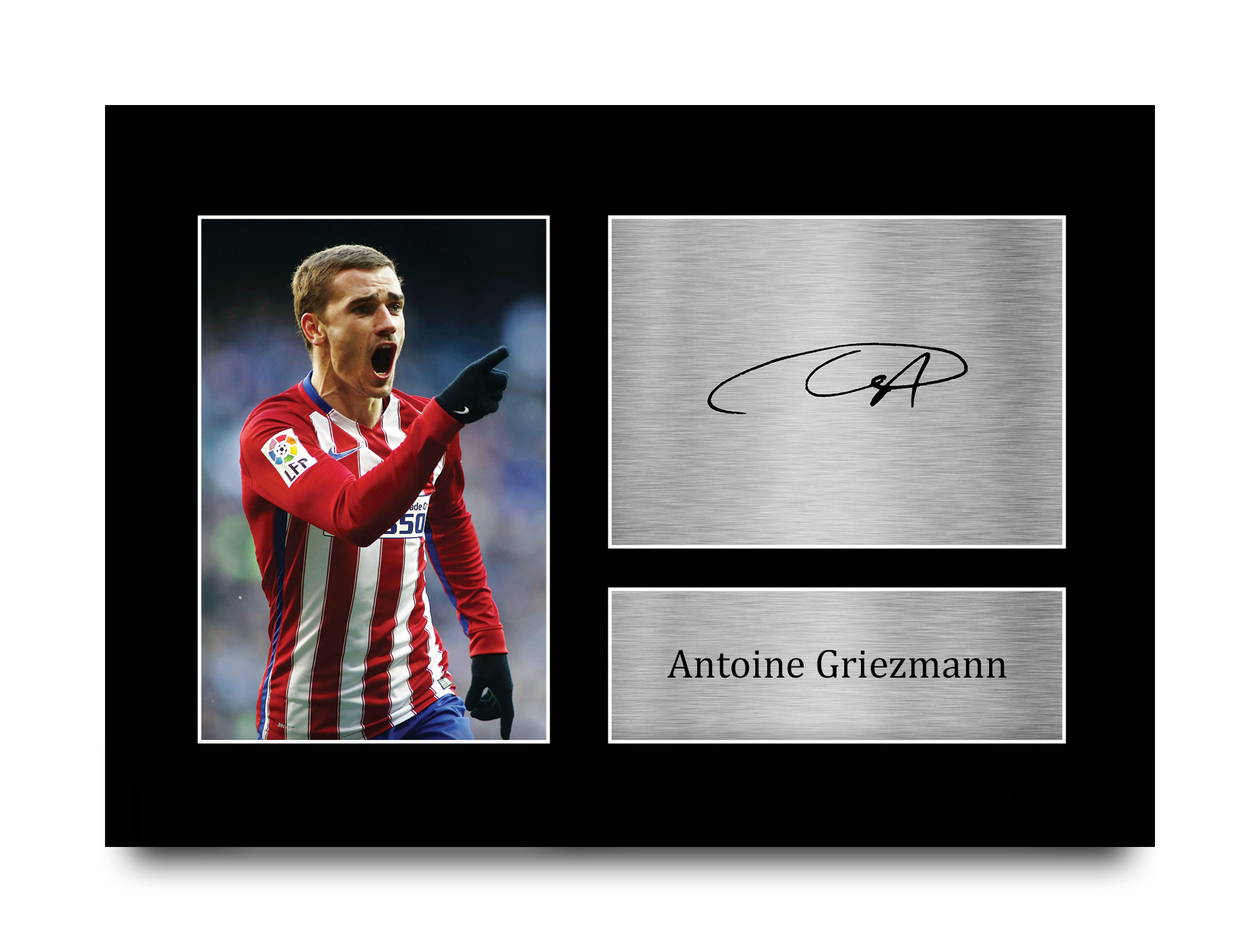 Antoine Griezmann Atletico Madrid Signed Autographed A4 Photo Print Memorabilia 