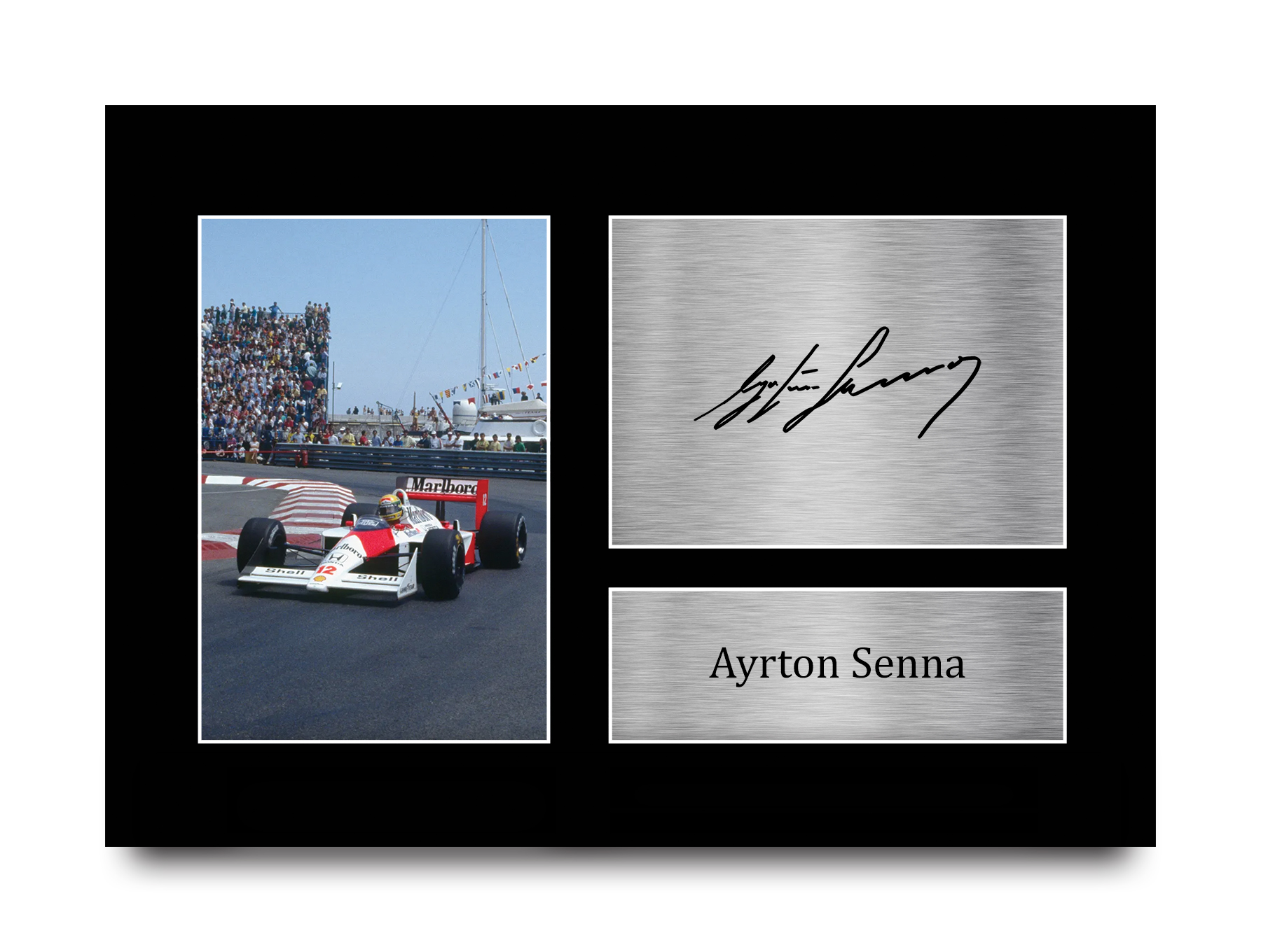 Ayrton Senna Formula 1 Gift Idea Signed A4 Photo Prints for Fans of F1 Formula 1 - Picture 10 of 17