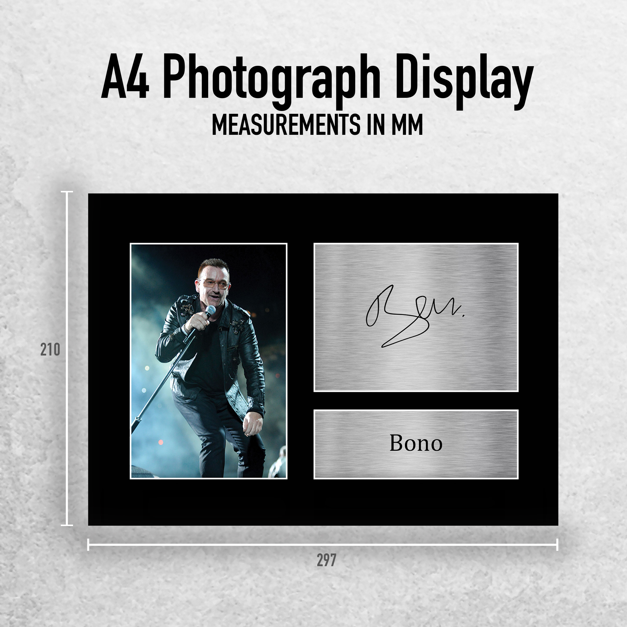 Ｕ２ サイン ユーツー ボノ エッジ 直筆 パンフレット U2 サイン ユーツー ボノ エッジ 直筆 パンフレット