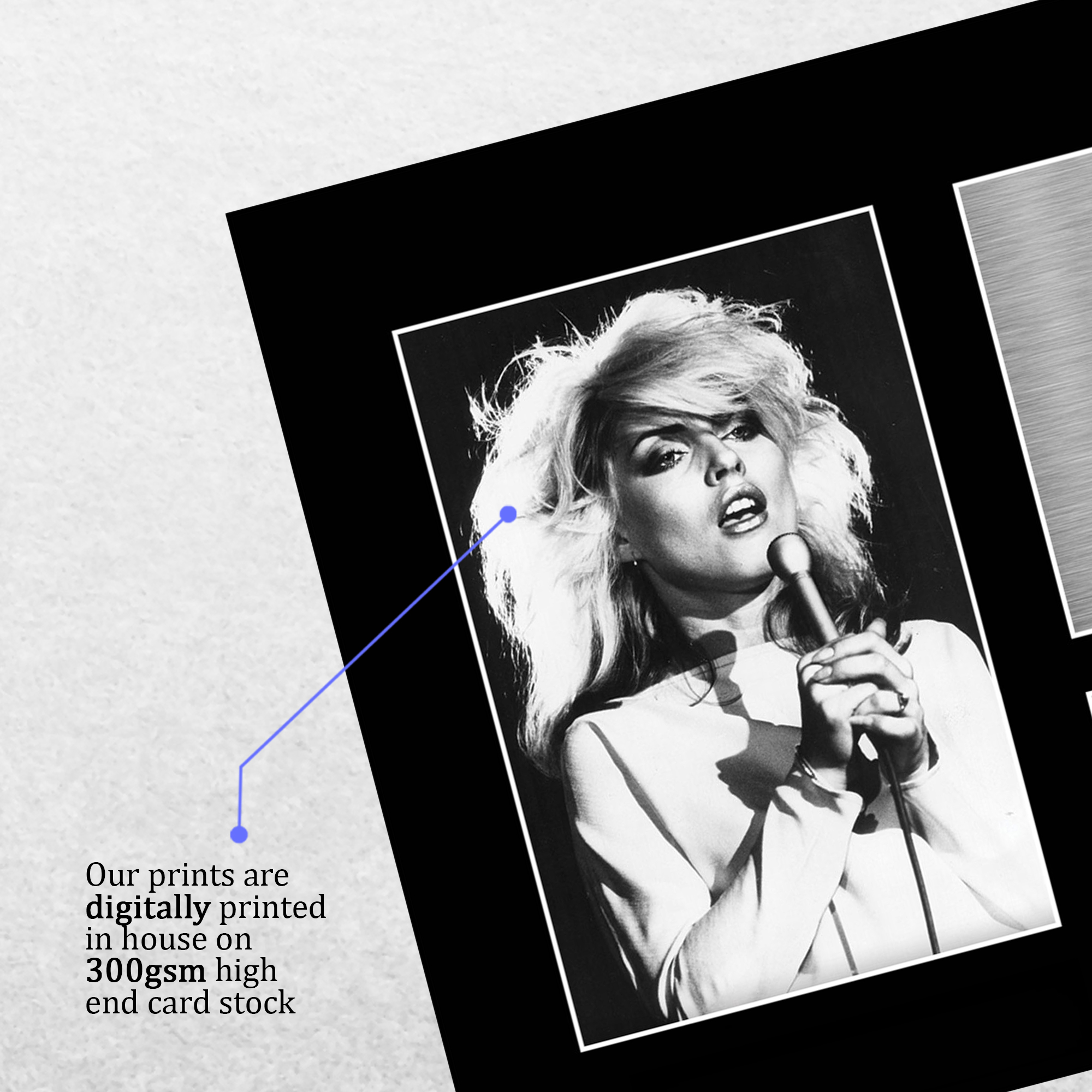 ◇Blondie◇Debbie Harryのサイン入りLP blondie-atomic-12-single-