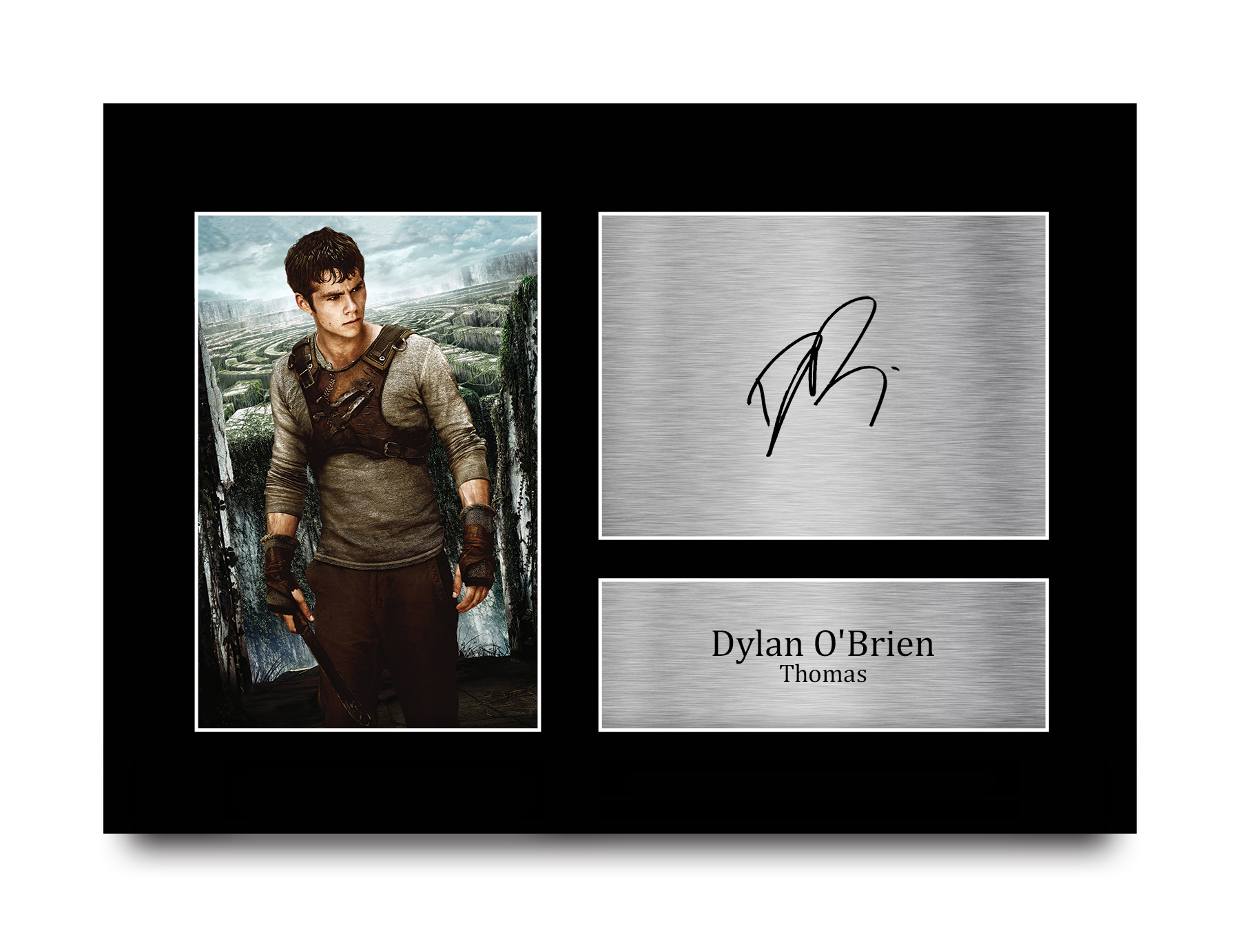 Dylan O'Brien Maze Runner Gift Signed Autograph A4 Picture Print to Movie Fans - Picture 10 of 24