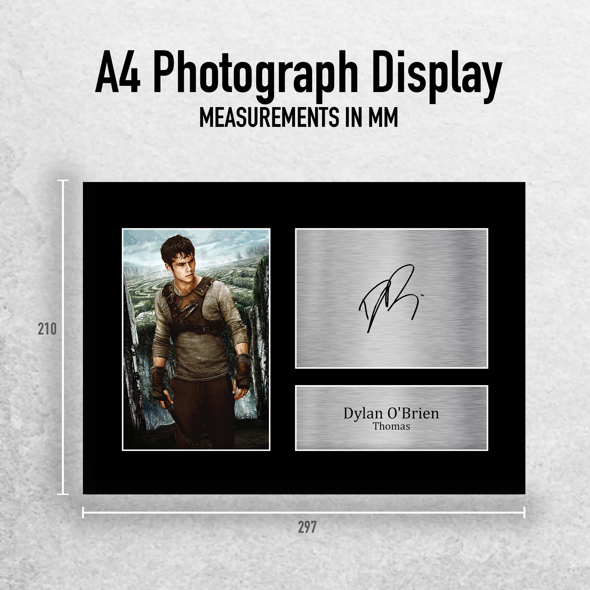 Dylan O'Brien Maze Runner Gift Signed Autograph A4 Picture Print to Movie Fans - Picture 11 of 24